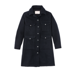 Women's Long Mackinaw Cruiser - Dark Navy