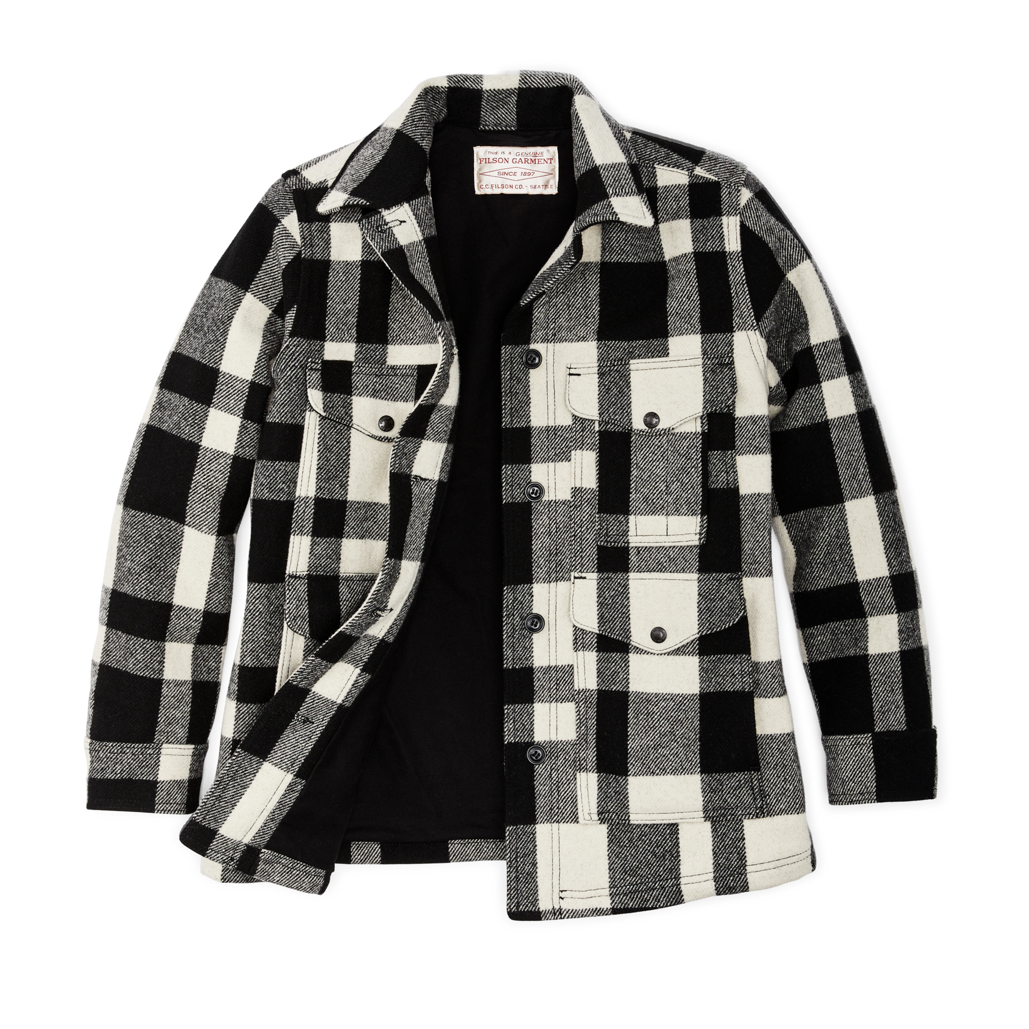 Women's Mackinaw Cruiser - Natural / Black Heritage Plaid - Image 3