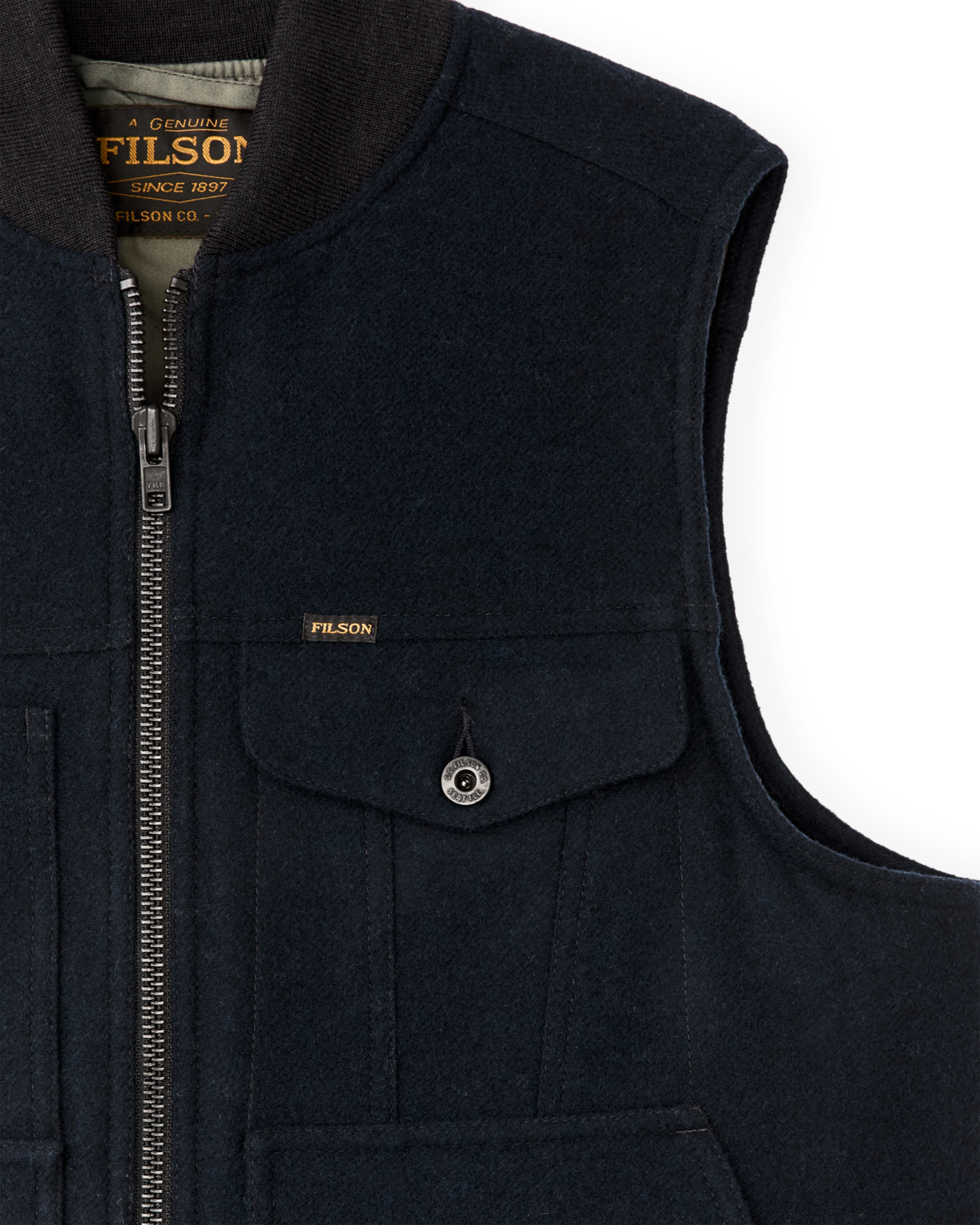 Spokane Insulated Work Vest - Navy - Image 5