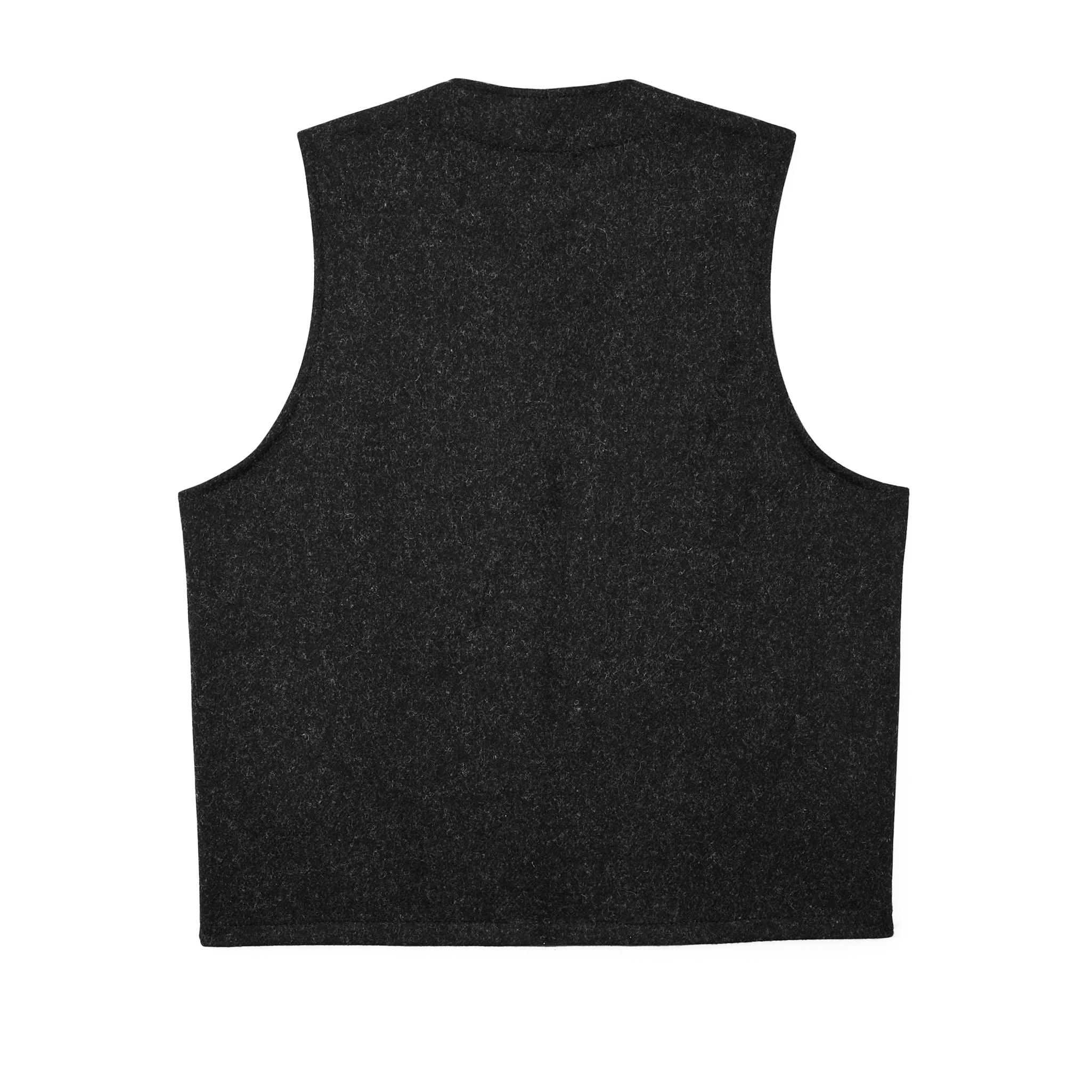 Mackinaw Wool Vest - Charcoal - Image 2