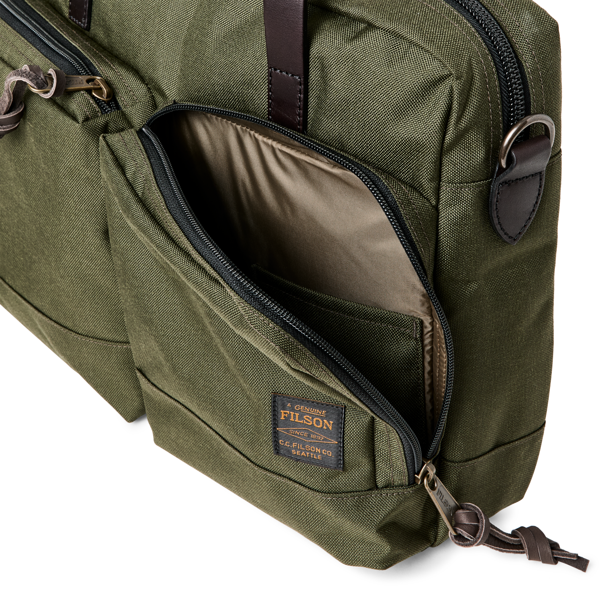 Dryden Briefcase - Otter Green - Image 10