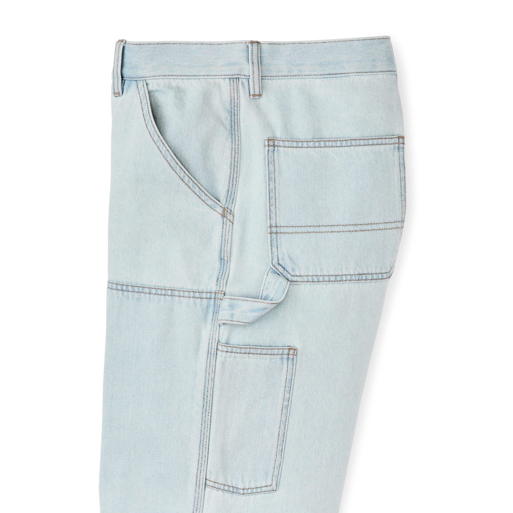 Women's 9-oz. Work Jeans - Sun Bleach - Image 5