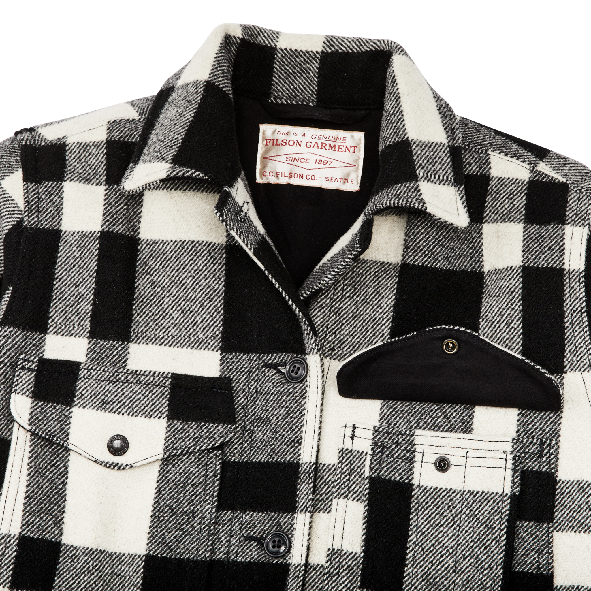 Women's Mackinaw Cruiser - Natural / Black Heritage Plaid - Image 4