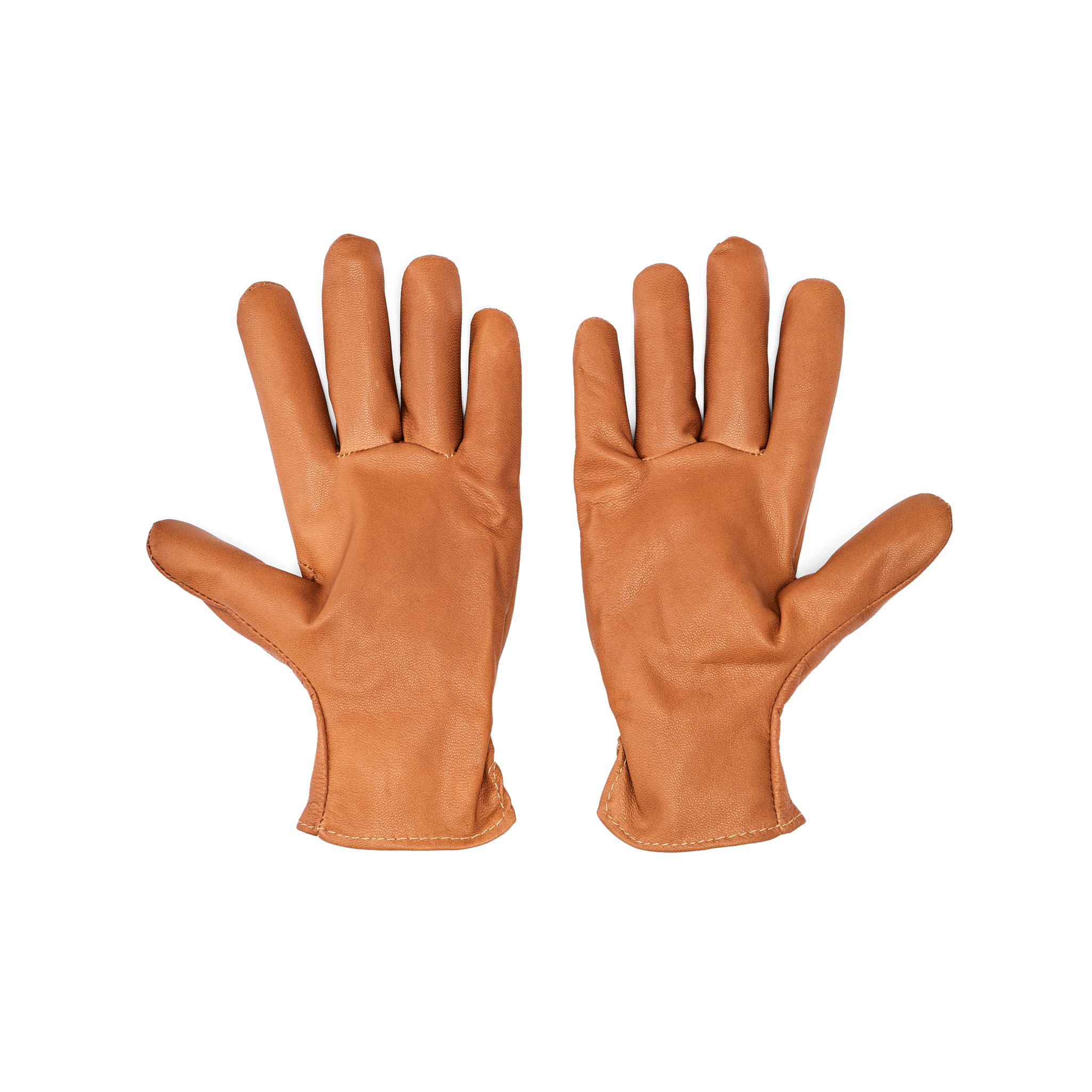 Original Goatskin Gloves - Saddle Brown - Image 2