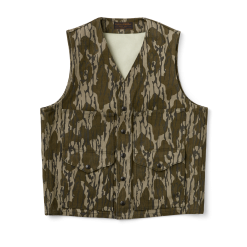 Rugged Twill Cruiser Vest - Mossy Oak Bottomland