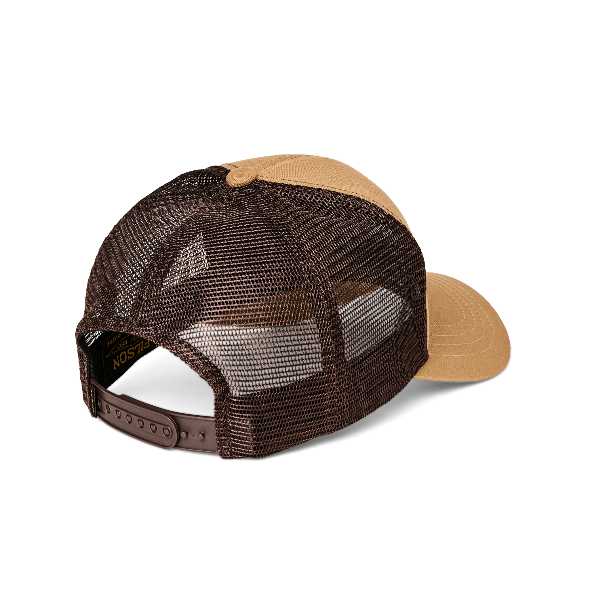 Logger Mesh Cap - Wheat / Wood - Image 2