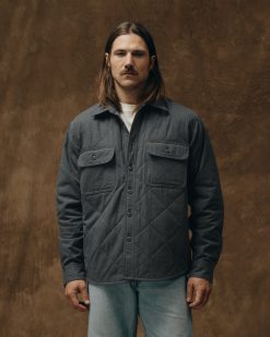 Insulated Flannel Shirt - Charcoal