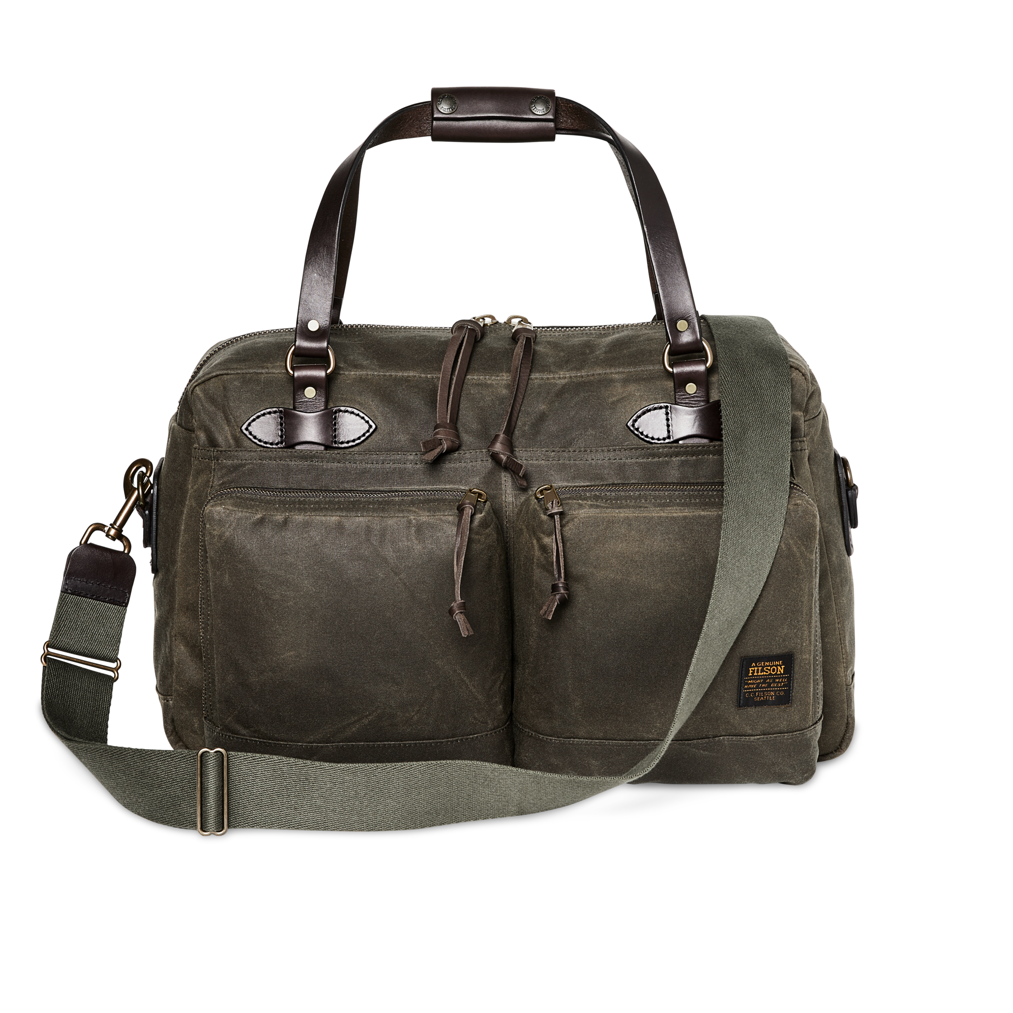48 Hour Tin Cloth Duffle Bag - Otter Green