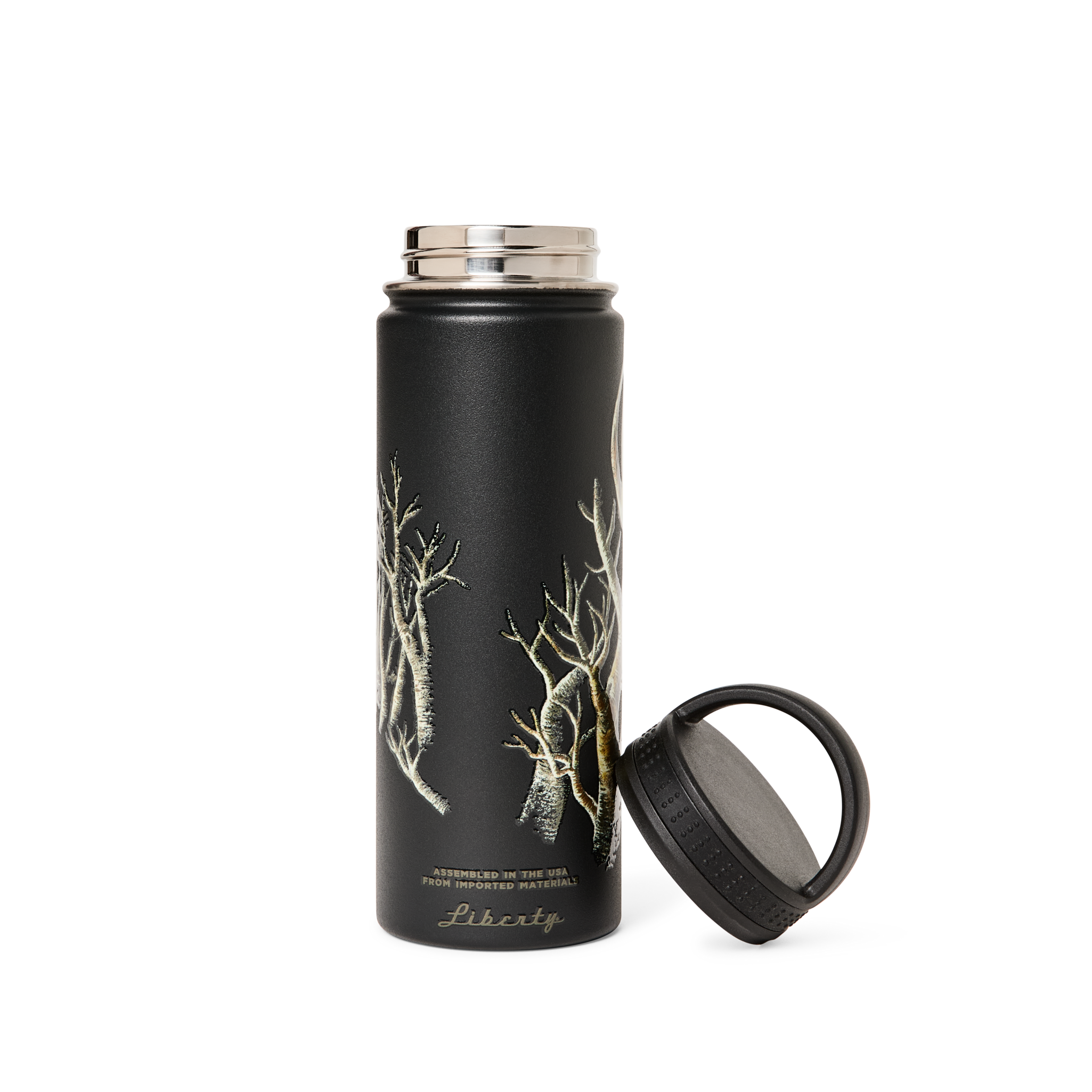 Insulated Water Bottle - Black / Logo - Image 5