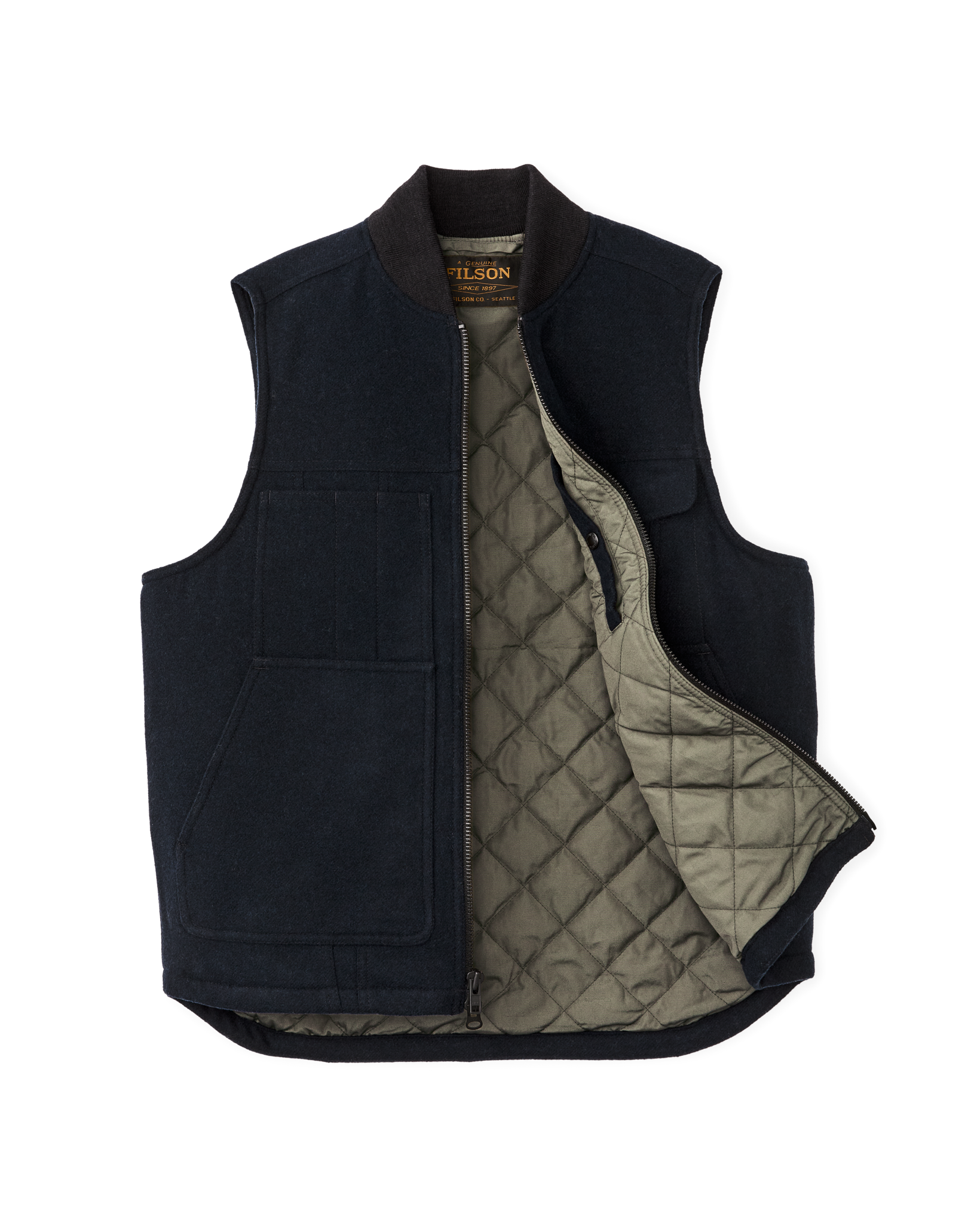 Spokane Insulated Work Vest - Navy - Image 4