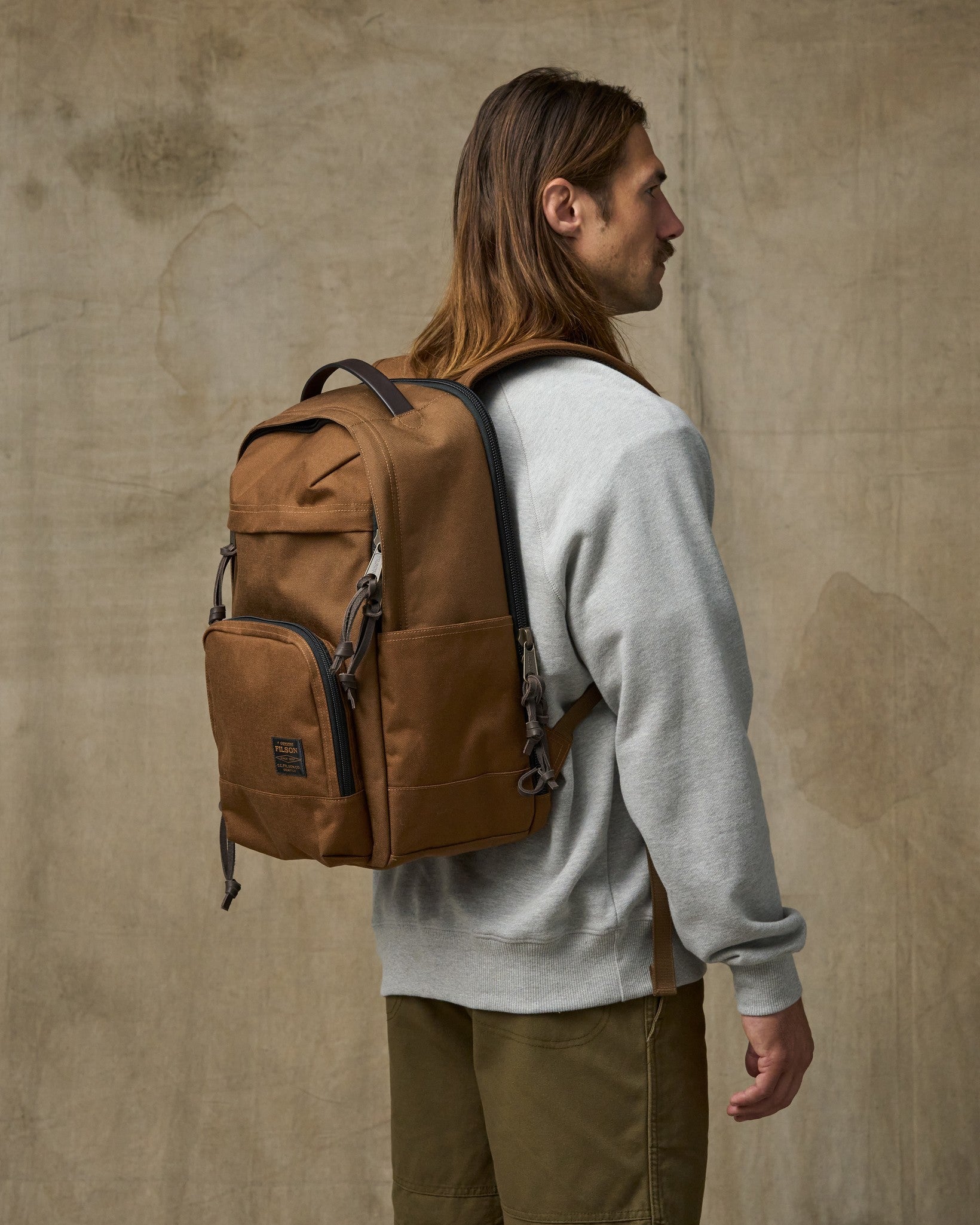 Dryden Backpack - Whiskey - Image 3