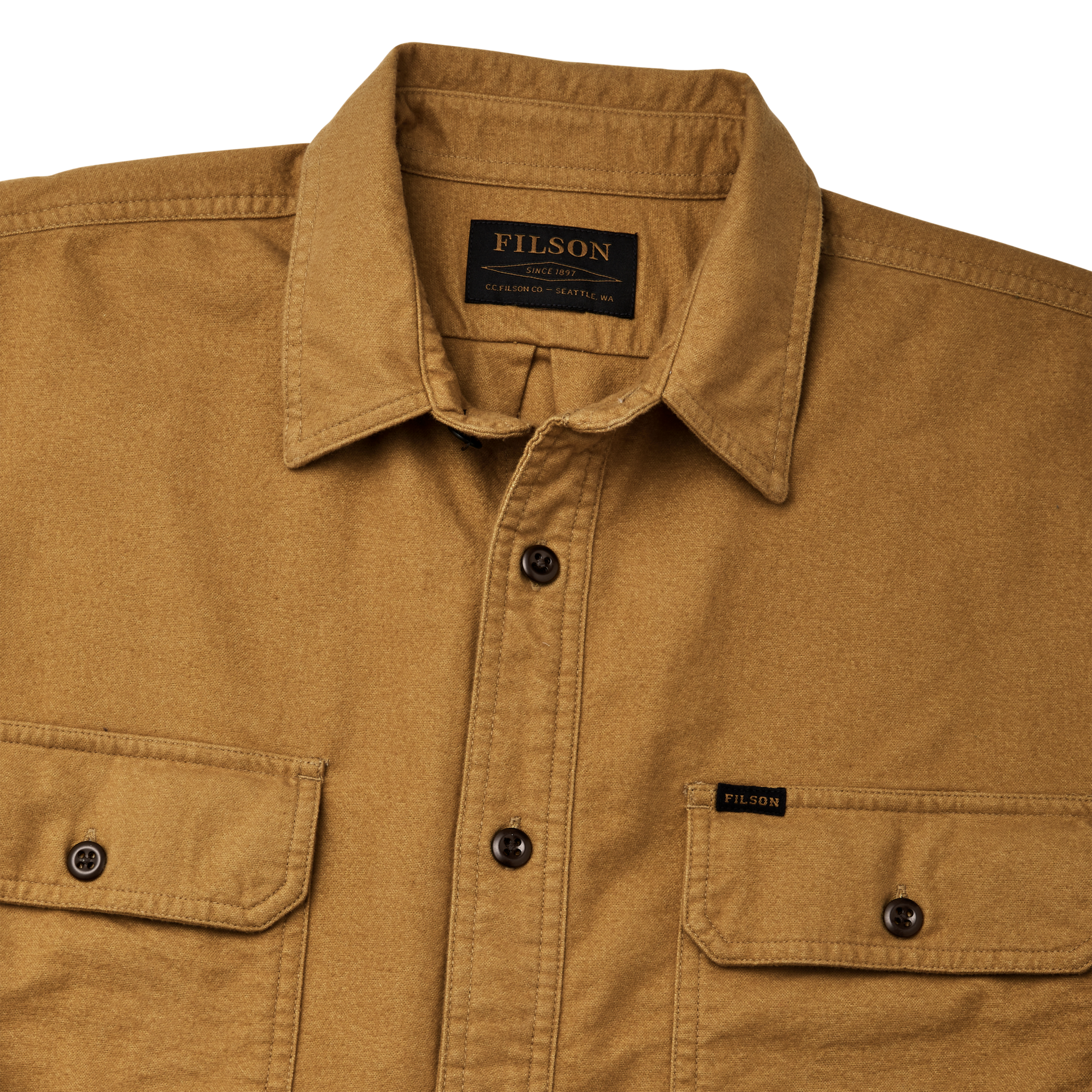 Field Flannel Shirt - Nubuck Tan - Image 4