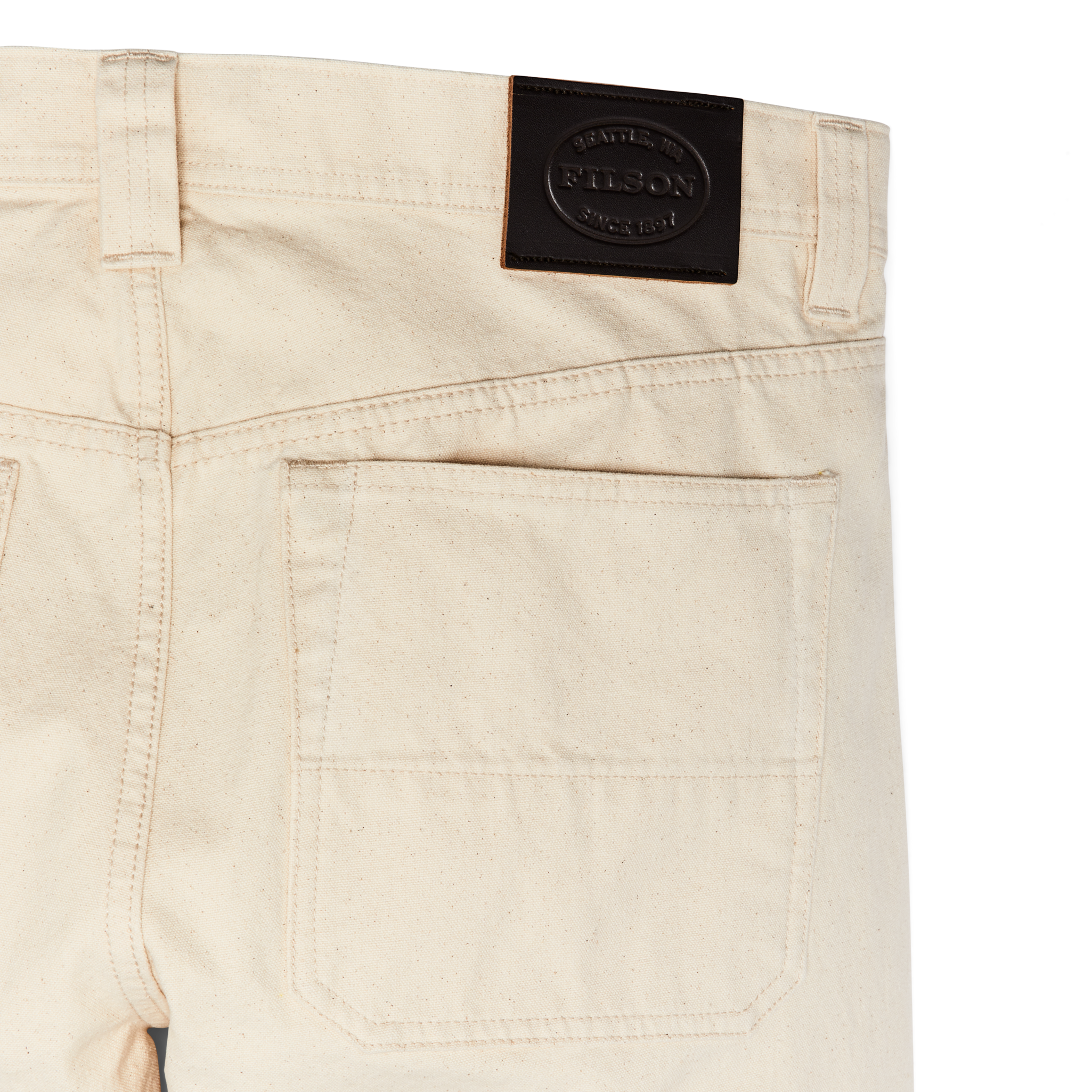 Dry Tin Cloth 5-pocket Pants - Natural Seed - Image 4