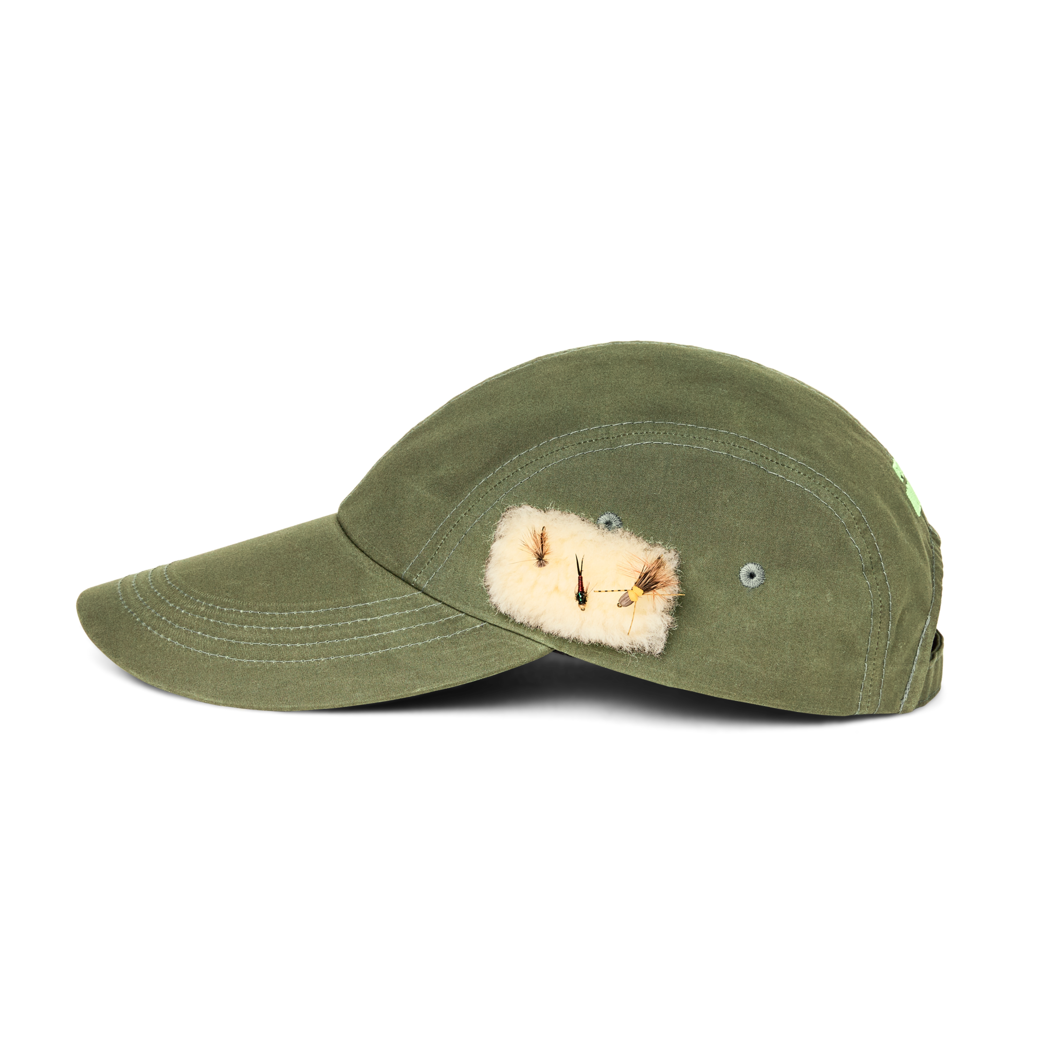 Filson X Housefly Ranger Duckbill Cap - Otter Green - Image 3