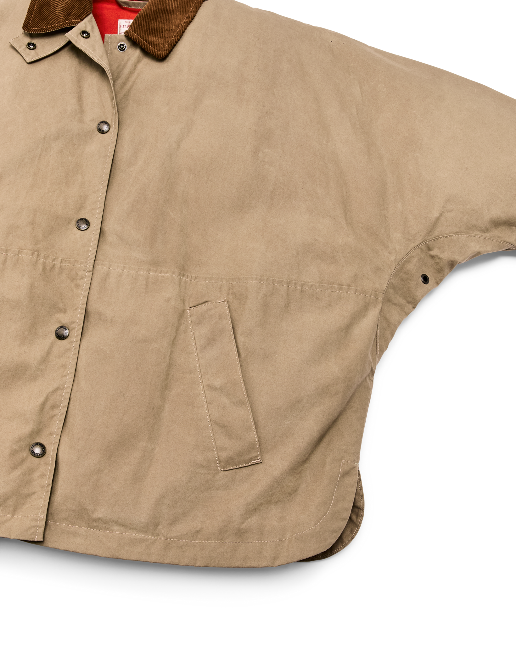 Women's Harbor Front Waxed Jacket - Marsh Tan - Image 9