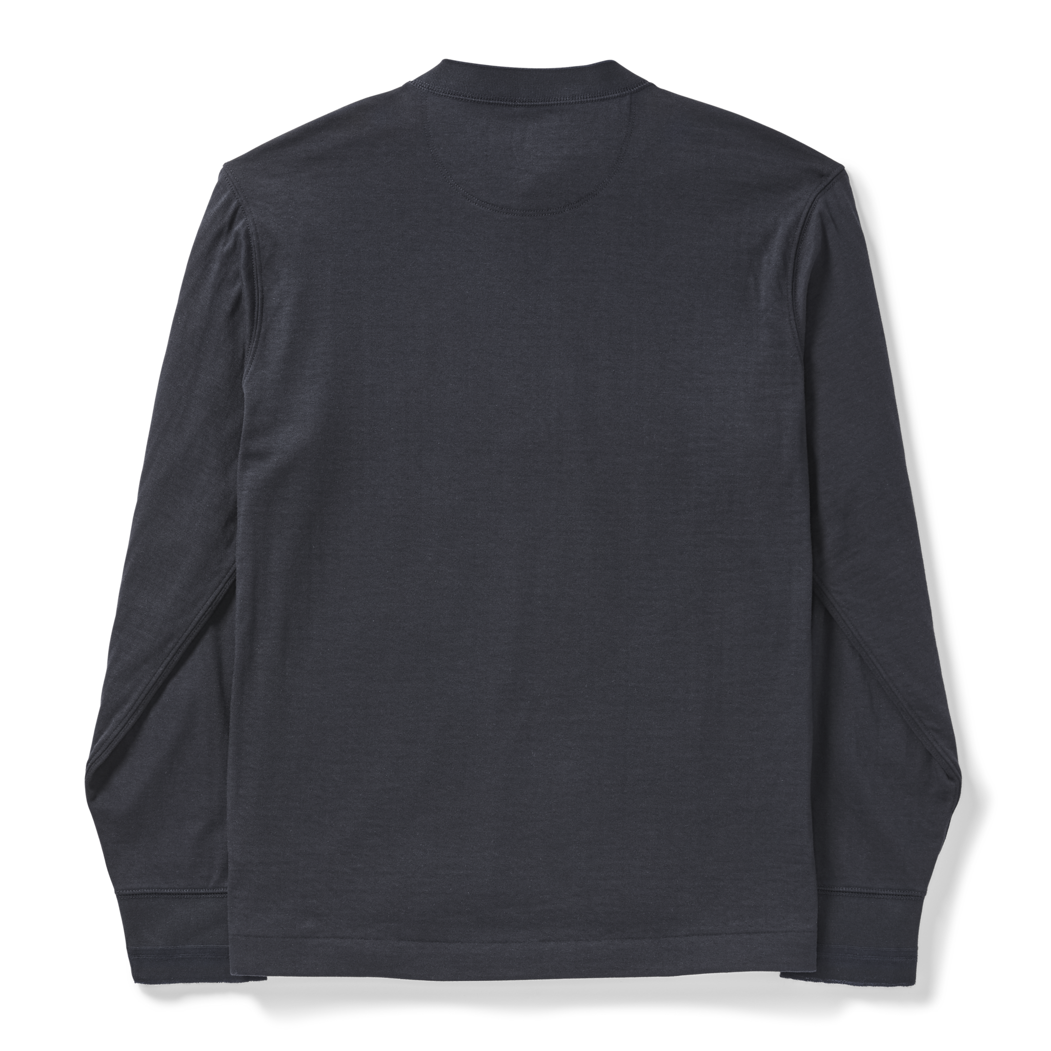 Double Layer Henley - Dark Navy - Image 2