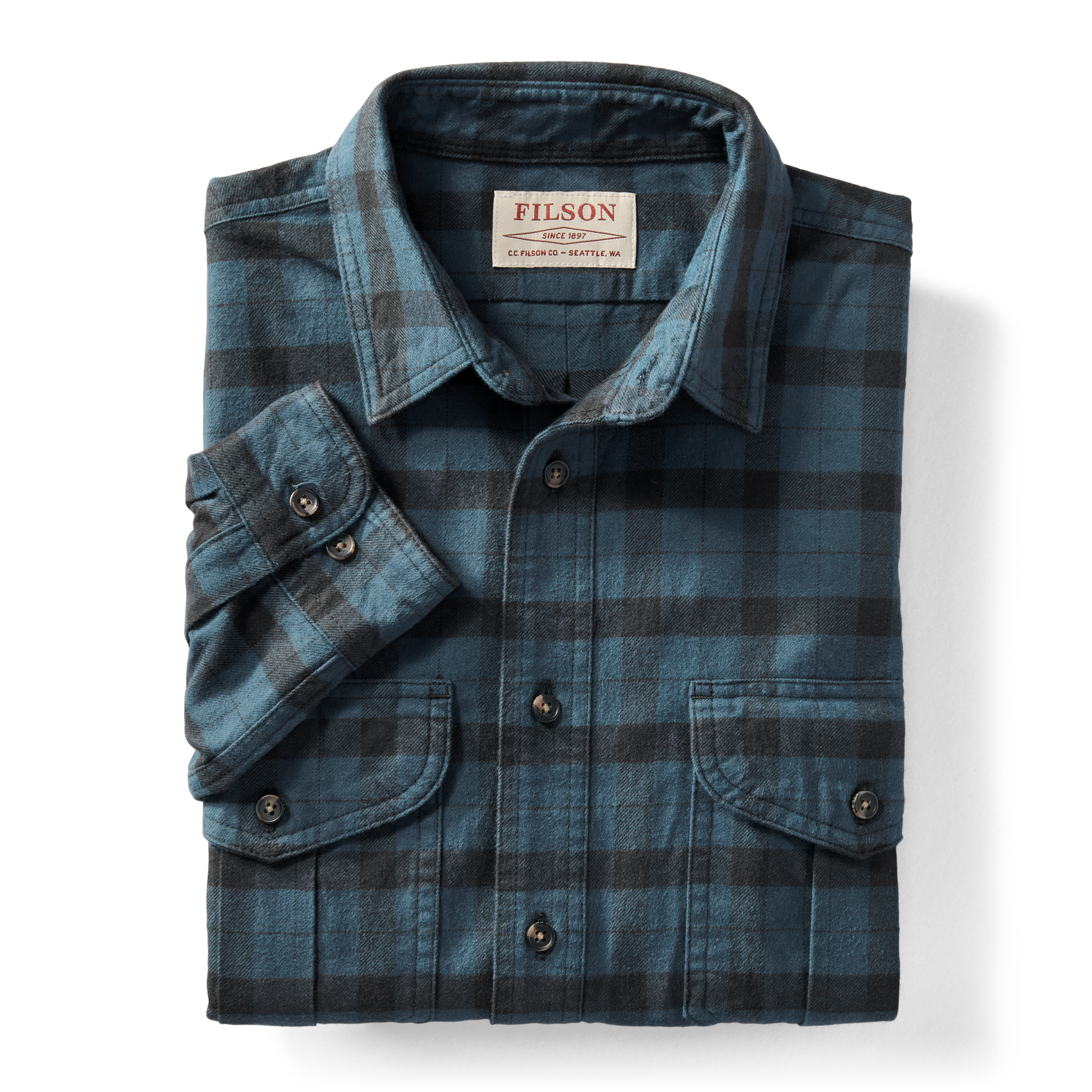 Alaskan Guide Shirt - Extra Long - Midnight/black - Image 2