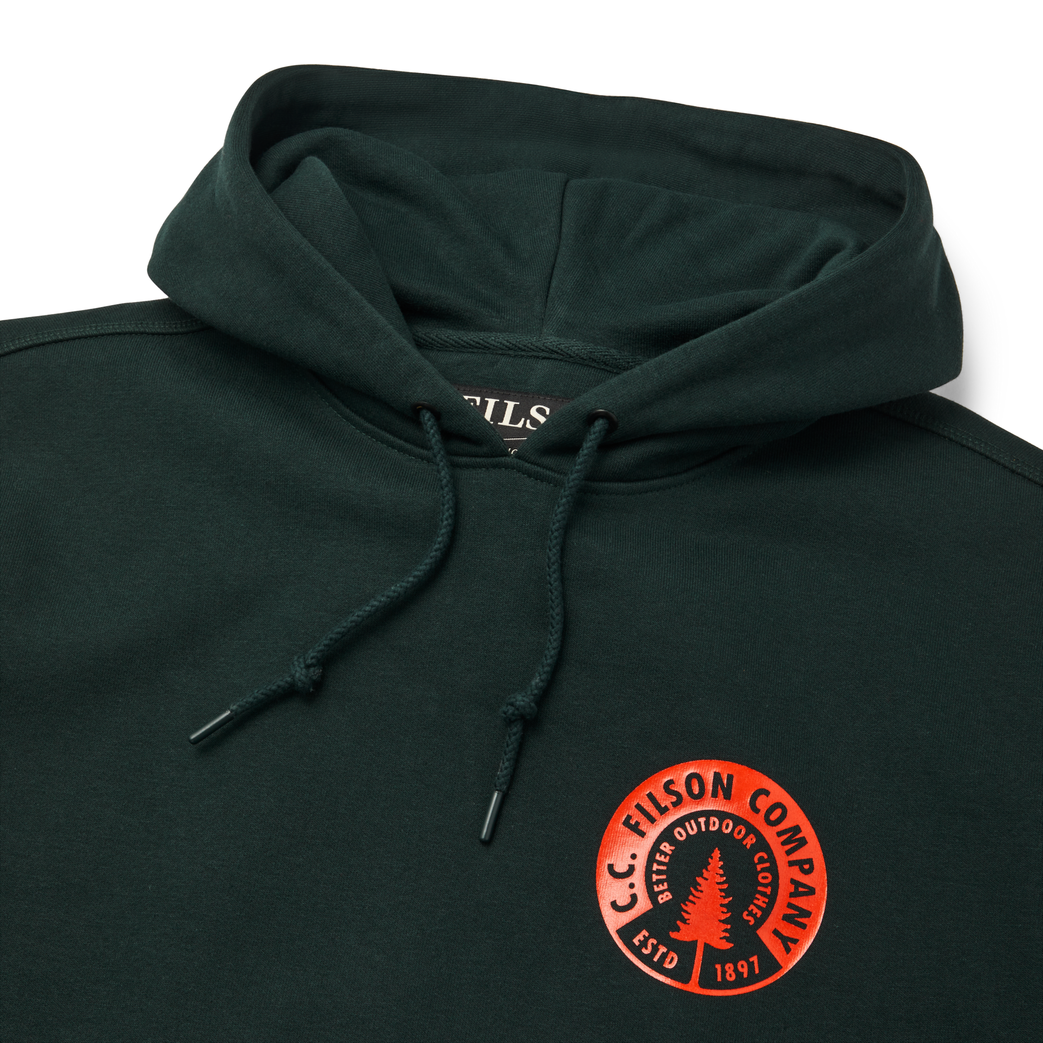 Prospector Graphic Hoodie - Green/fir Tree - Image 3