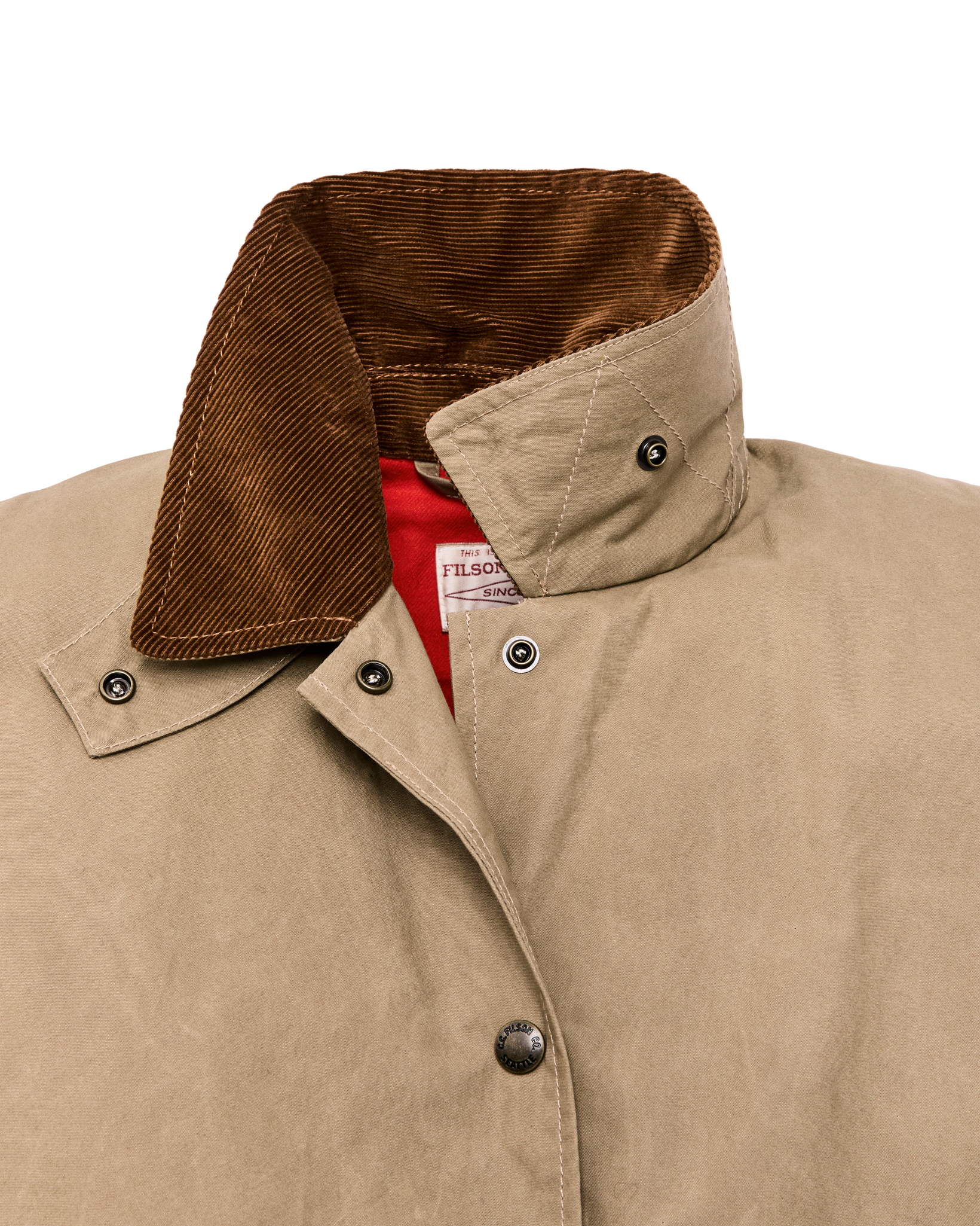 Women's Harbor Front Waxed Jacket - Marsh Tan - Image 10