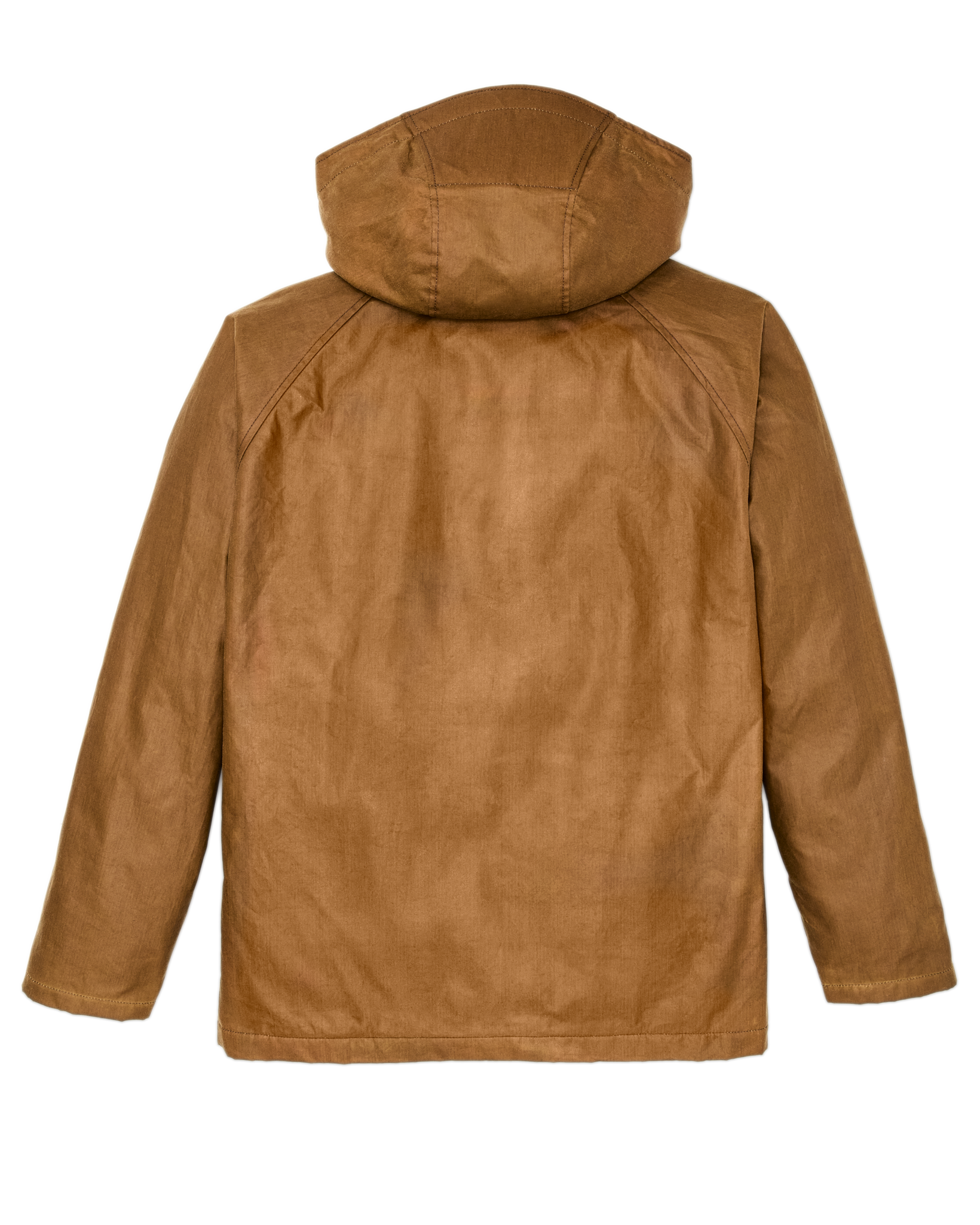 Filson X Freeman Wool Lined Raincoat - Dark Tan / Amber Spruce - Image 2