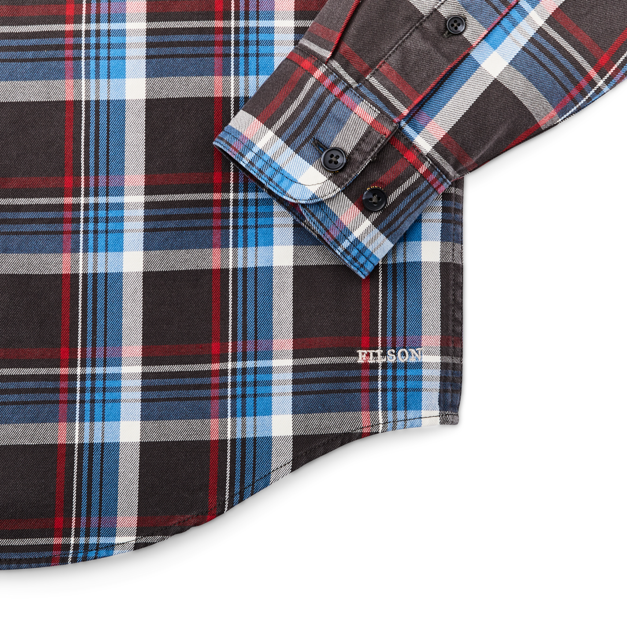 Lightweight Alaskan Guide Shirt - Glacier Blue Plaid - Image 5