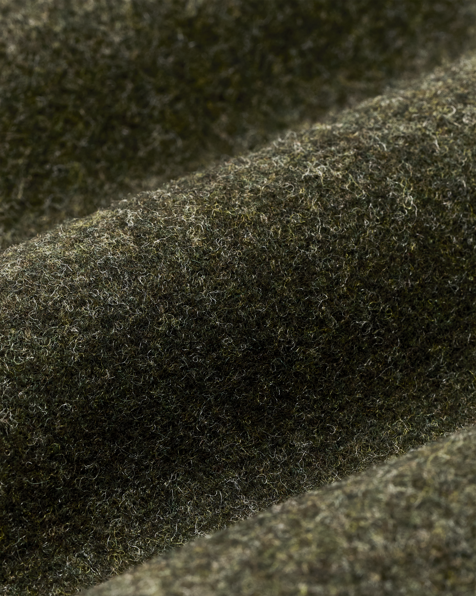 Mackinaw Wool Cape Coat - Forest Green - Image 5