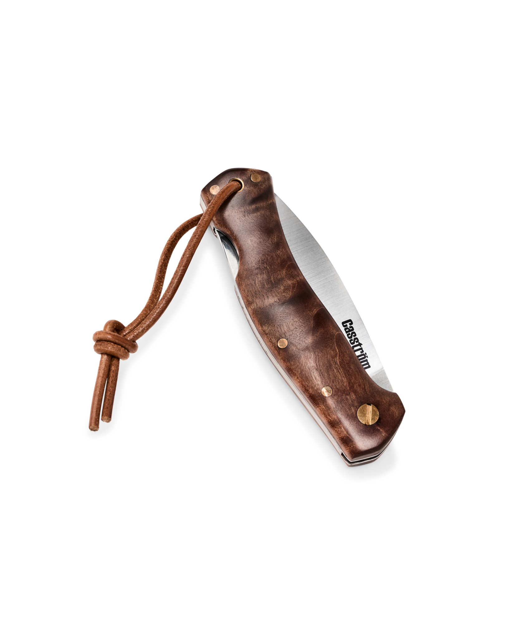 Filson X Casström Lars Fält Folding Knife - Quilted Maple - Image 7