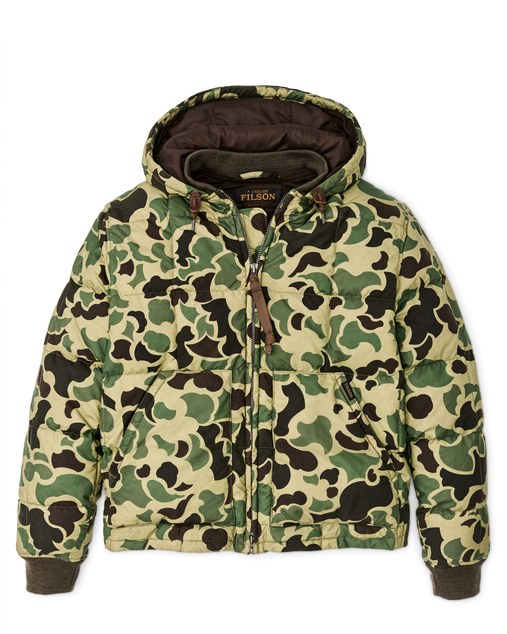 Waxed Down Jacket - Tundra Shrub Camo - Image 4