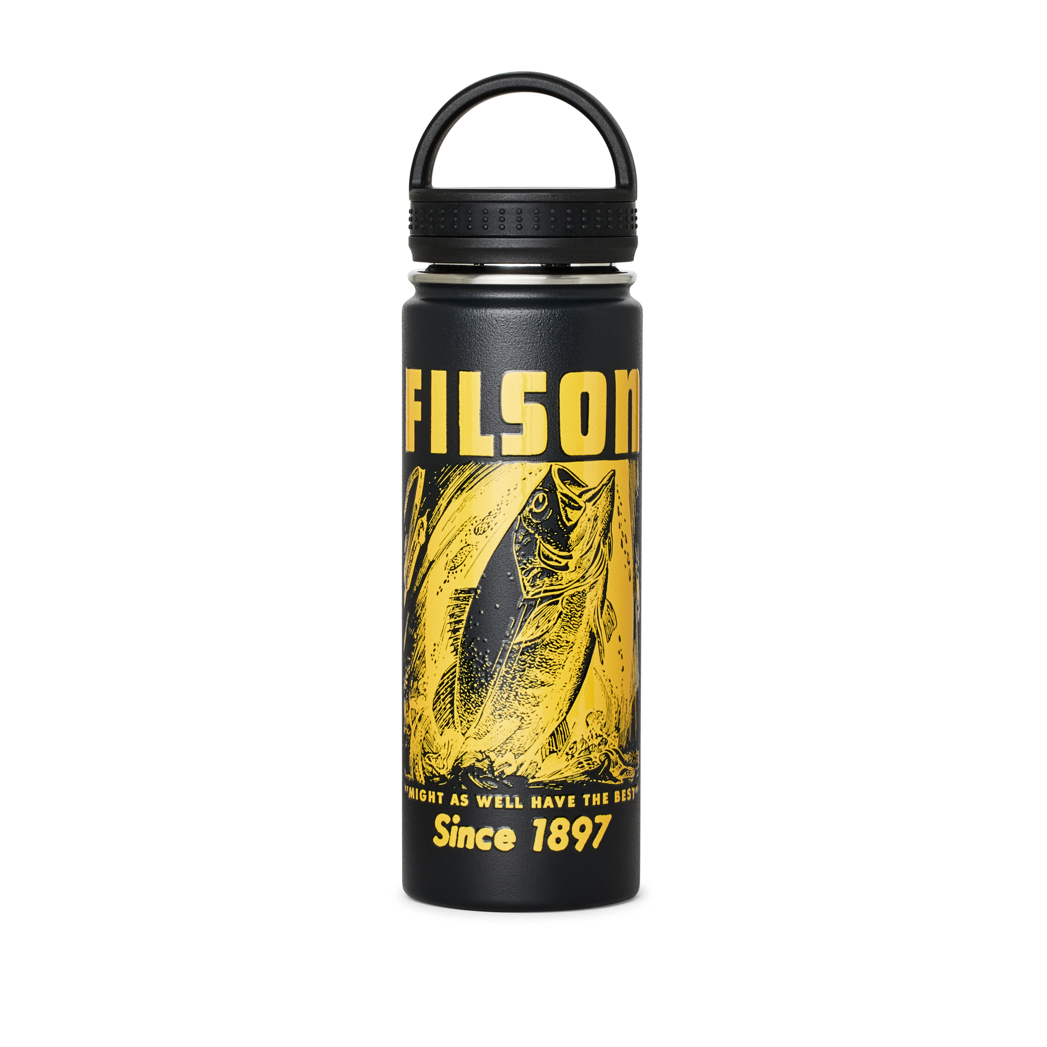 Insulated Water Bottle - Black / Logo - Image 6