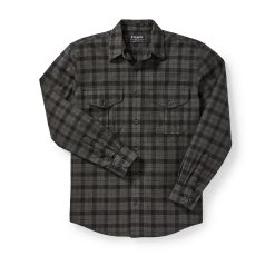 Alaskan Guide Shirt - Extra Long - Heather Gray/black Plaid