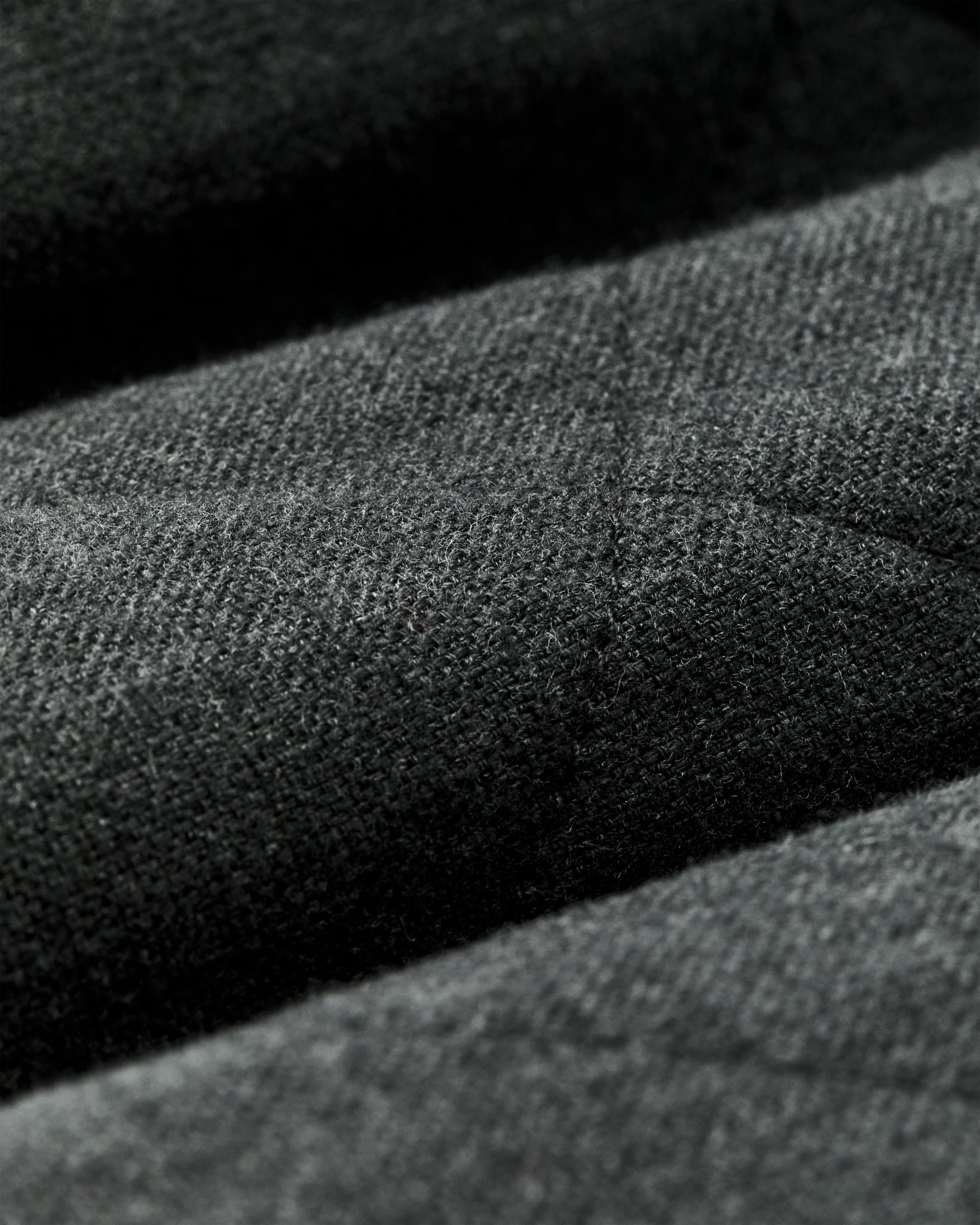 Insulated Flannel Shirt - Charcoal - Image 5