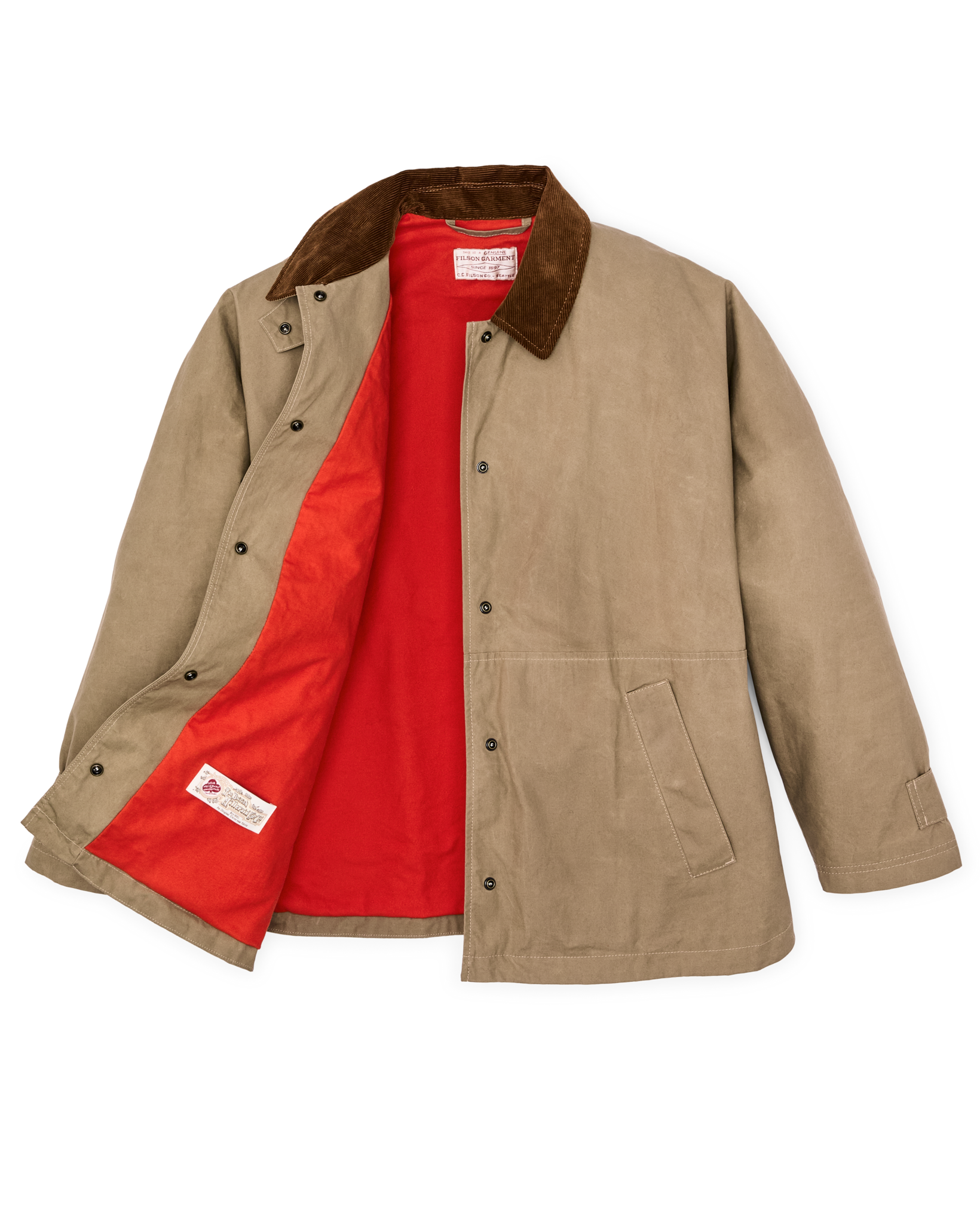 Women's Harbor Front Waxed Jacket - Marsh Tan - Image 7
