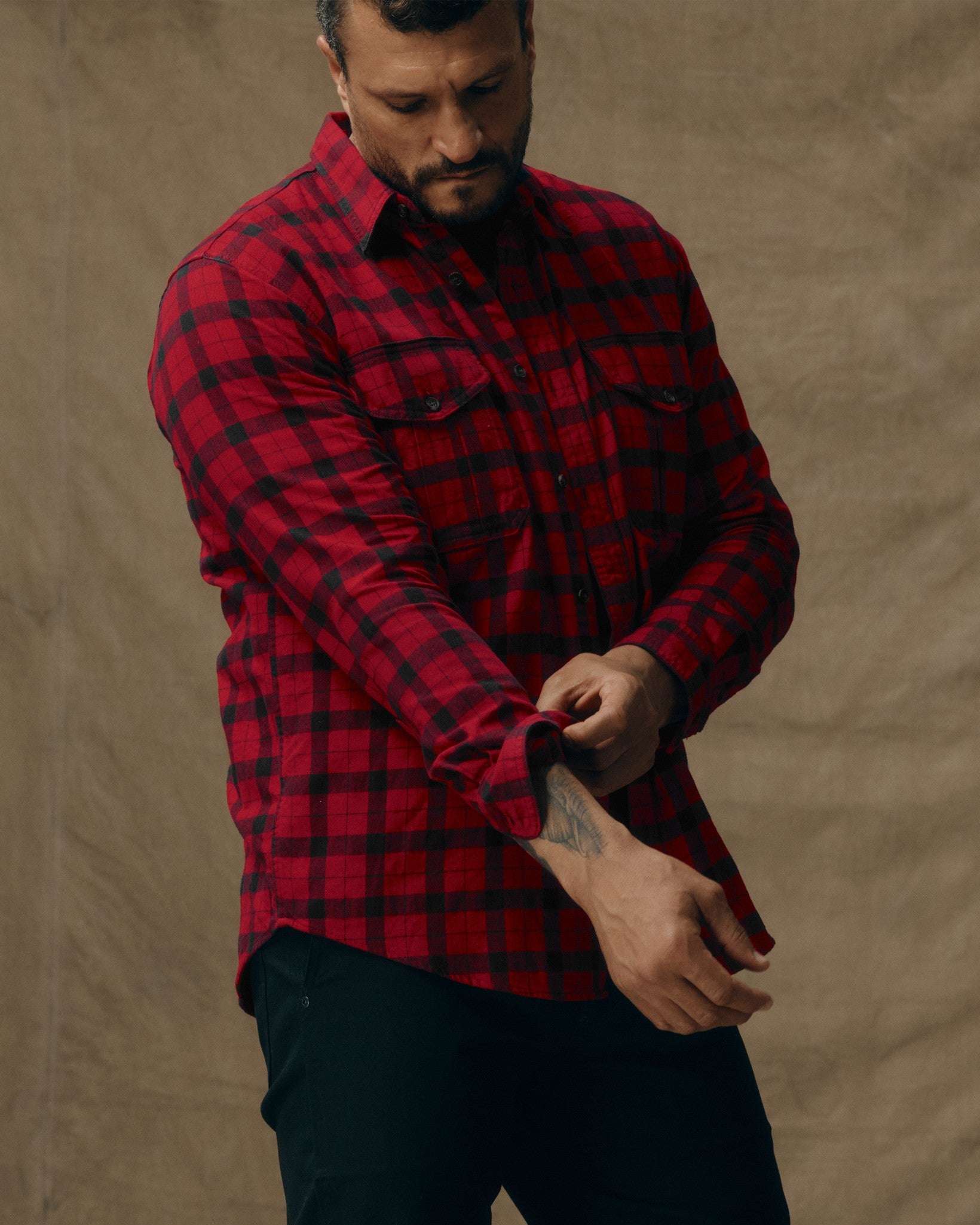 Alaskan Guide Shirt - Red/black Plaid
