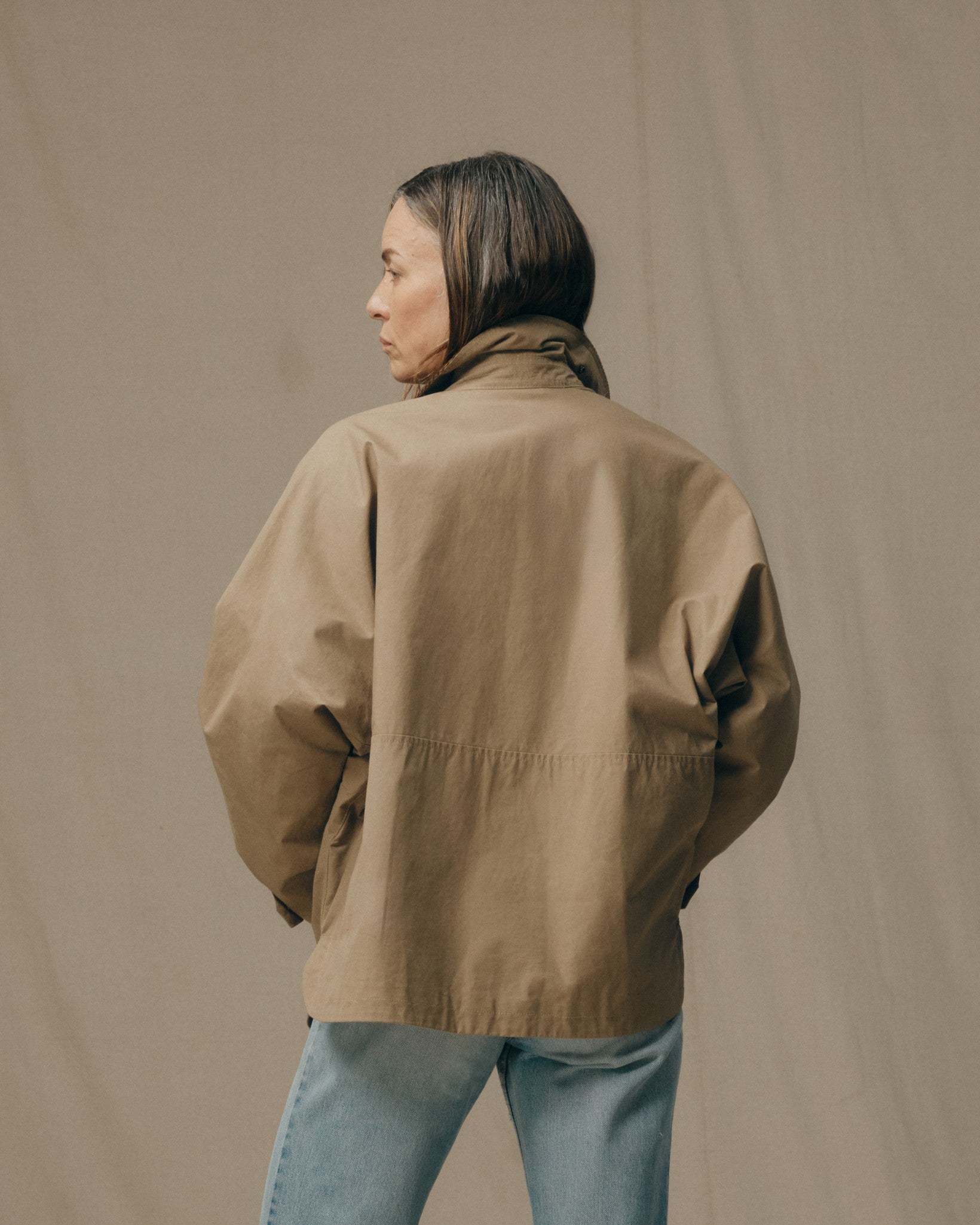 Women's Harbor Front Waxed Jacket - Marsh Tan - Image 2