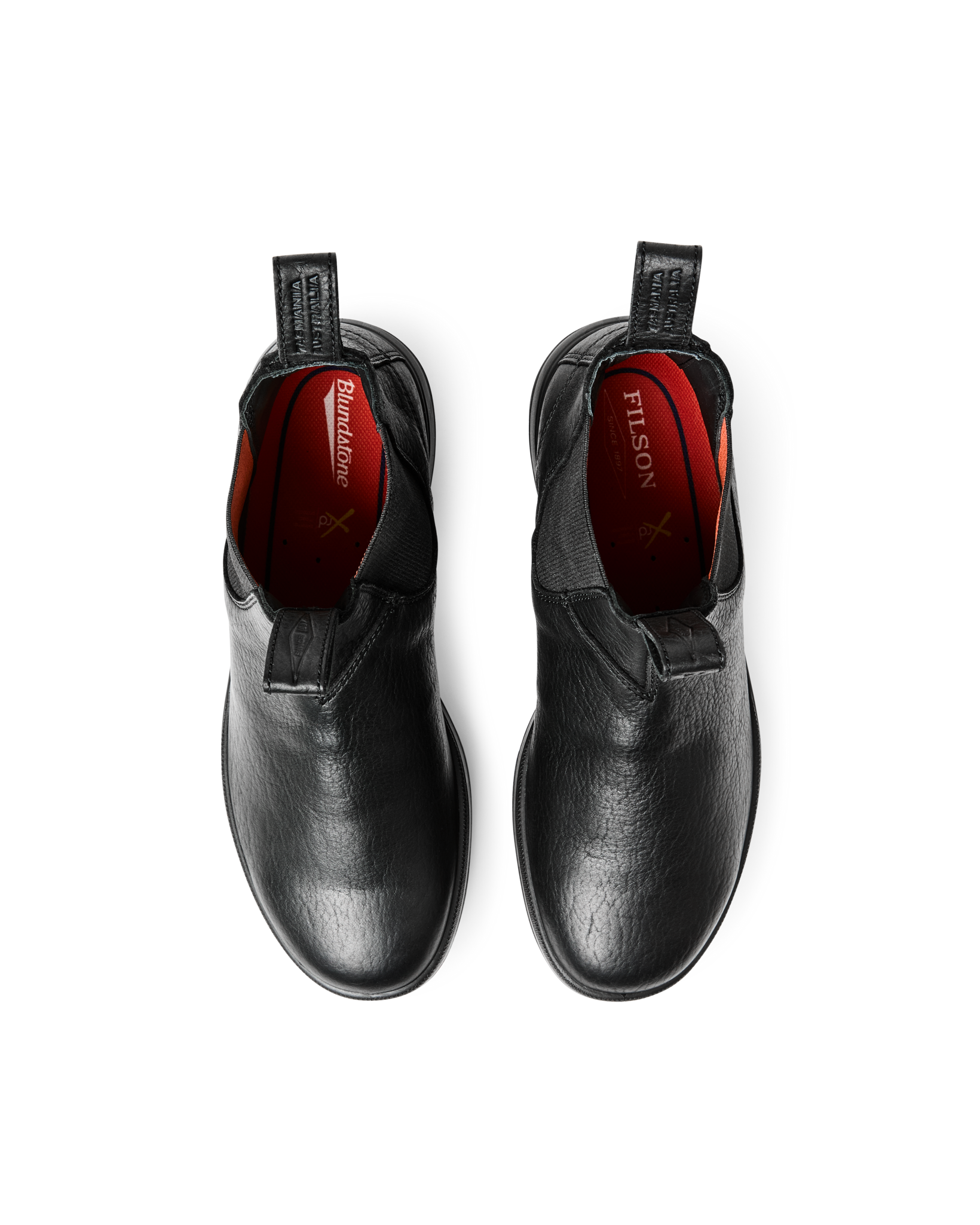 #2534 Filson X Blundstone Bison Chelsea Boot - Black - Image 5