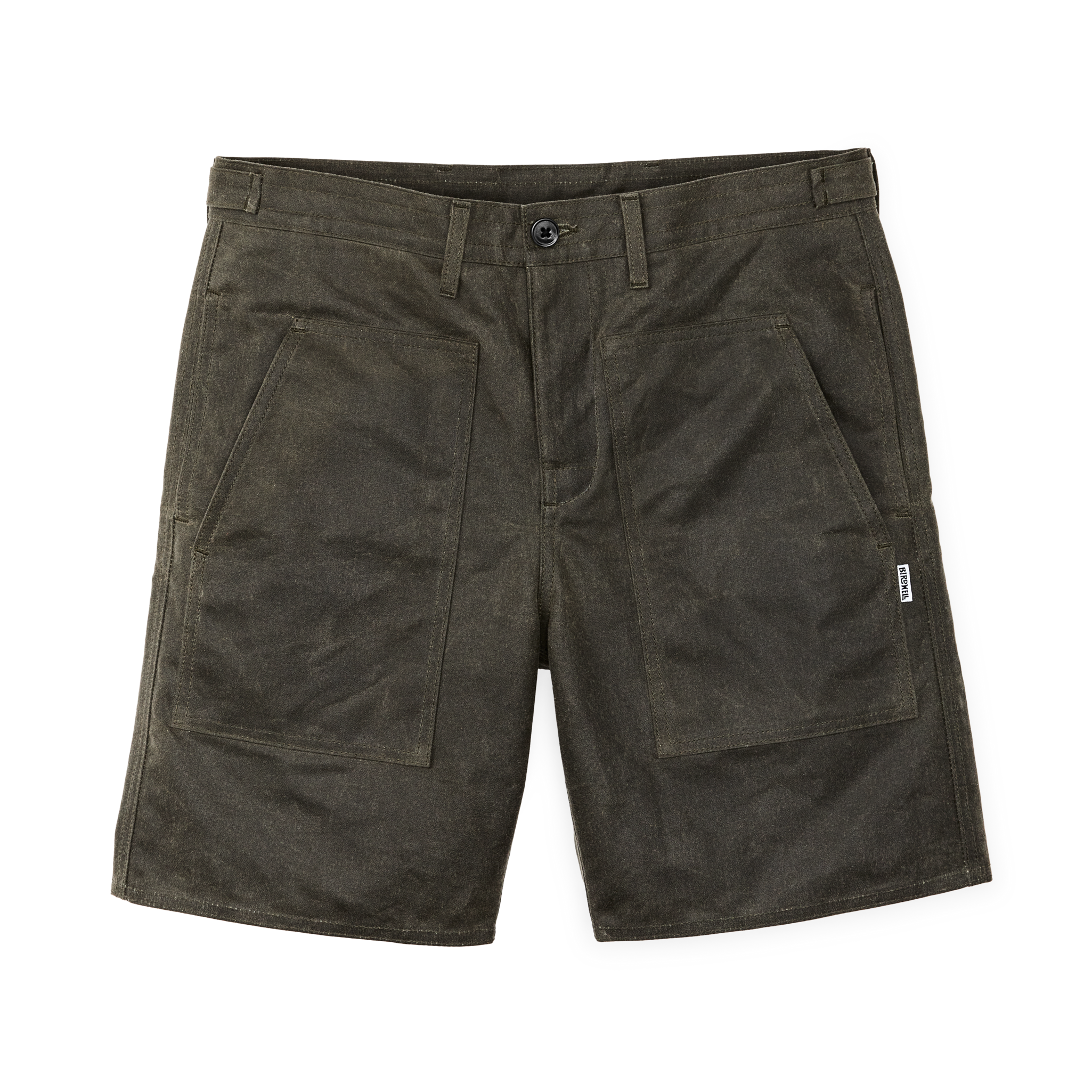 Filson X Birdwell Beach Britches® Tin Cloth Tac Shorts - Otter Green