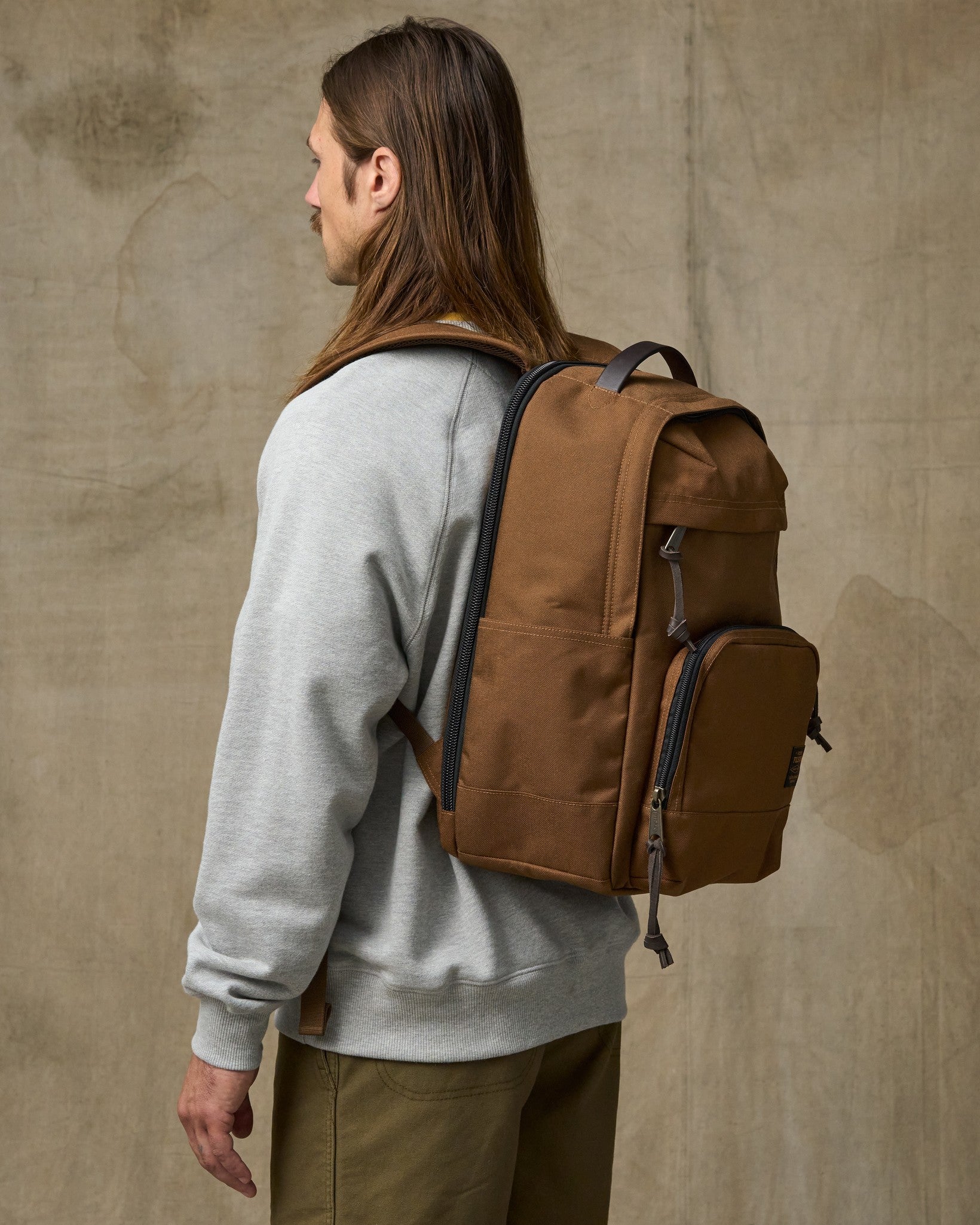 Dryden Backpack - Whiskey - Image 2