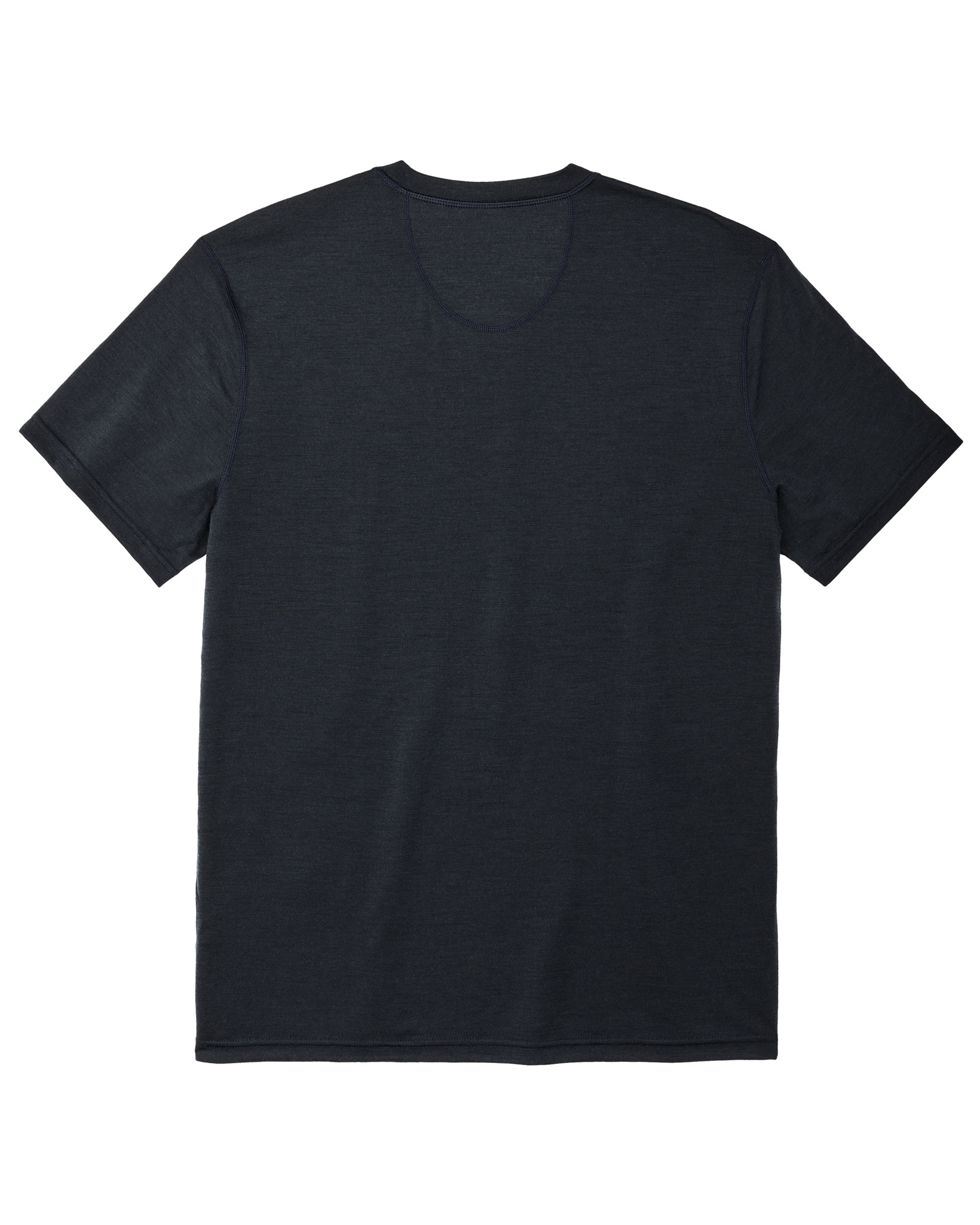 210g Merino Wool Short Sleeve Crewneck - Dark Navy - Image 6