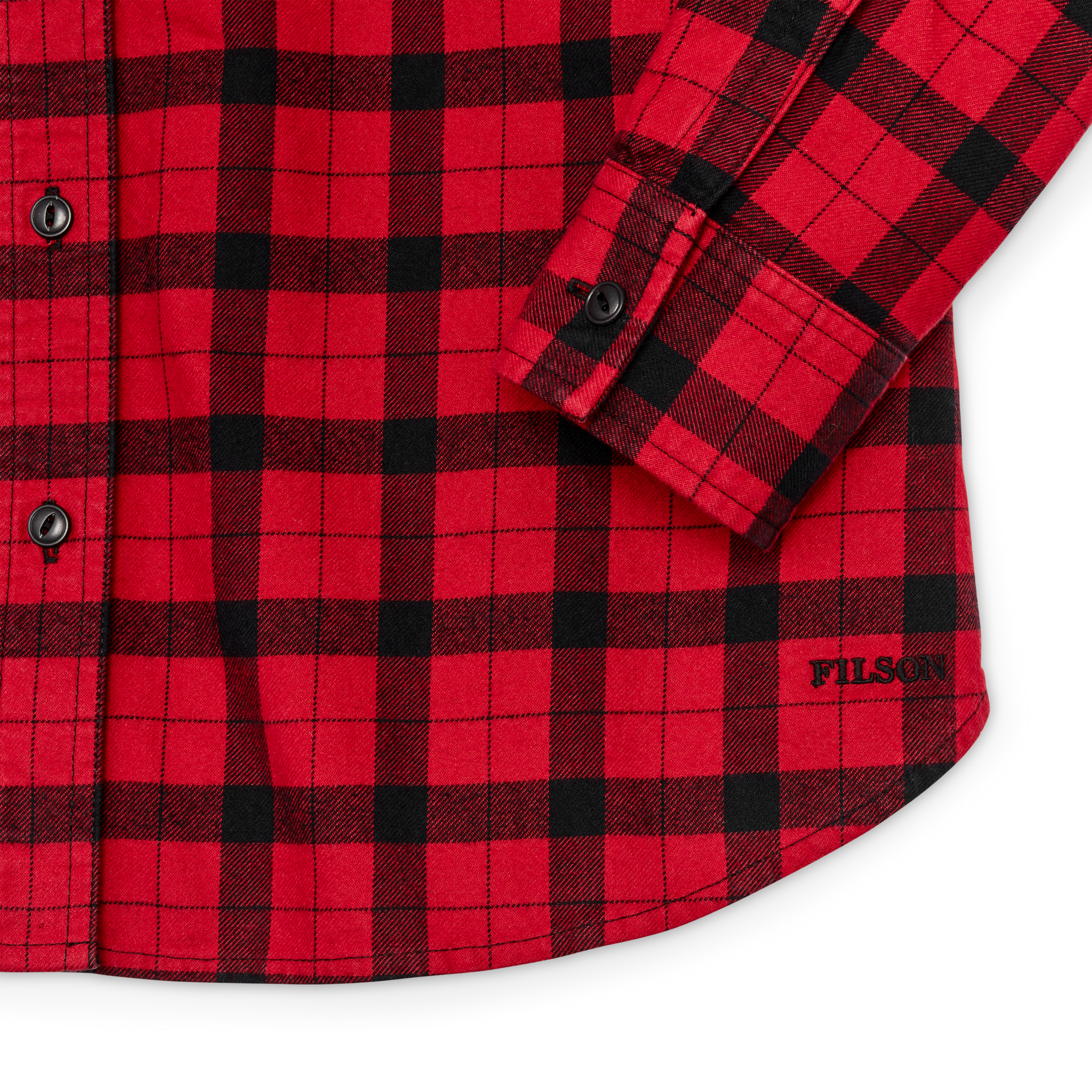 Women's Alaskan Guide Shirt - Red / Black Plaid - Image 4