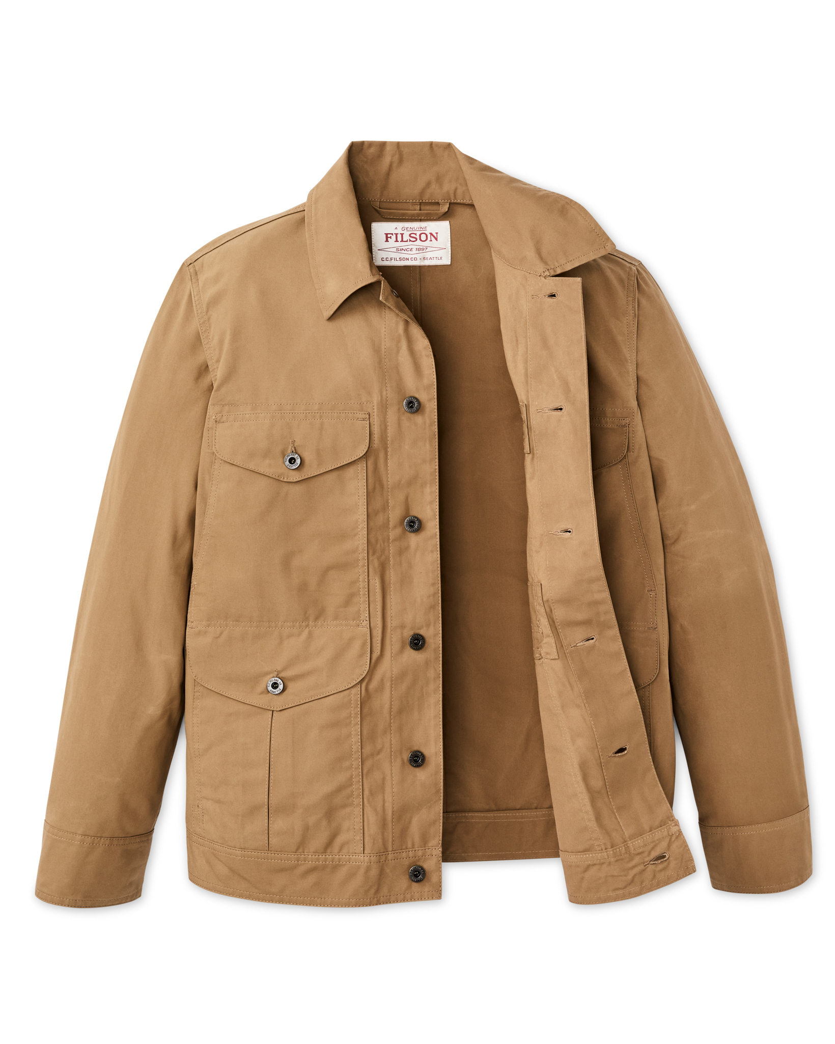 Dry Wax Journeyman Jacket - Tan - Image 2