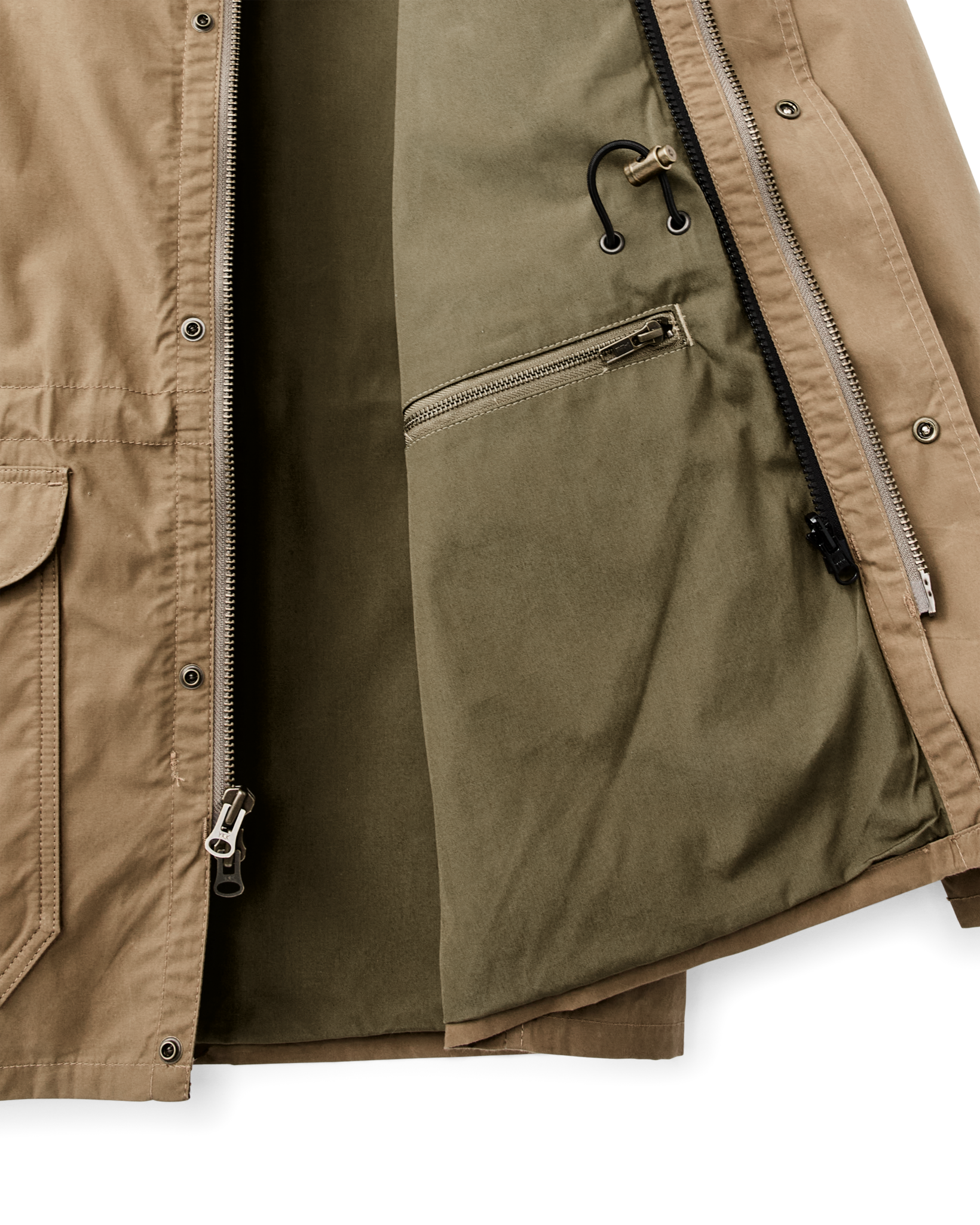 Dry Wax Mile Marker Coat - Dark Beige - Image 10