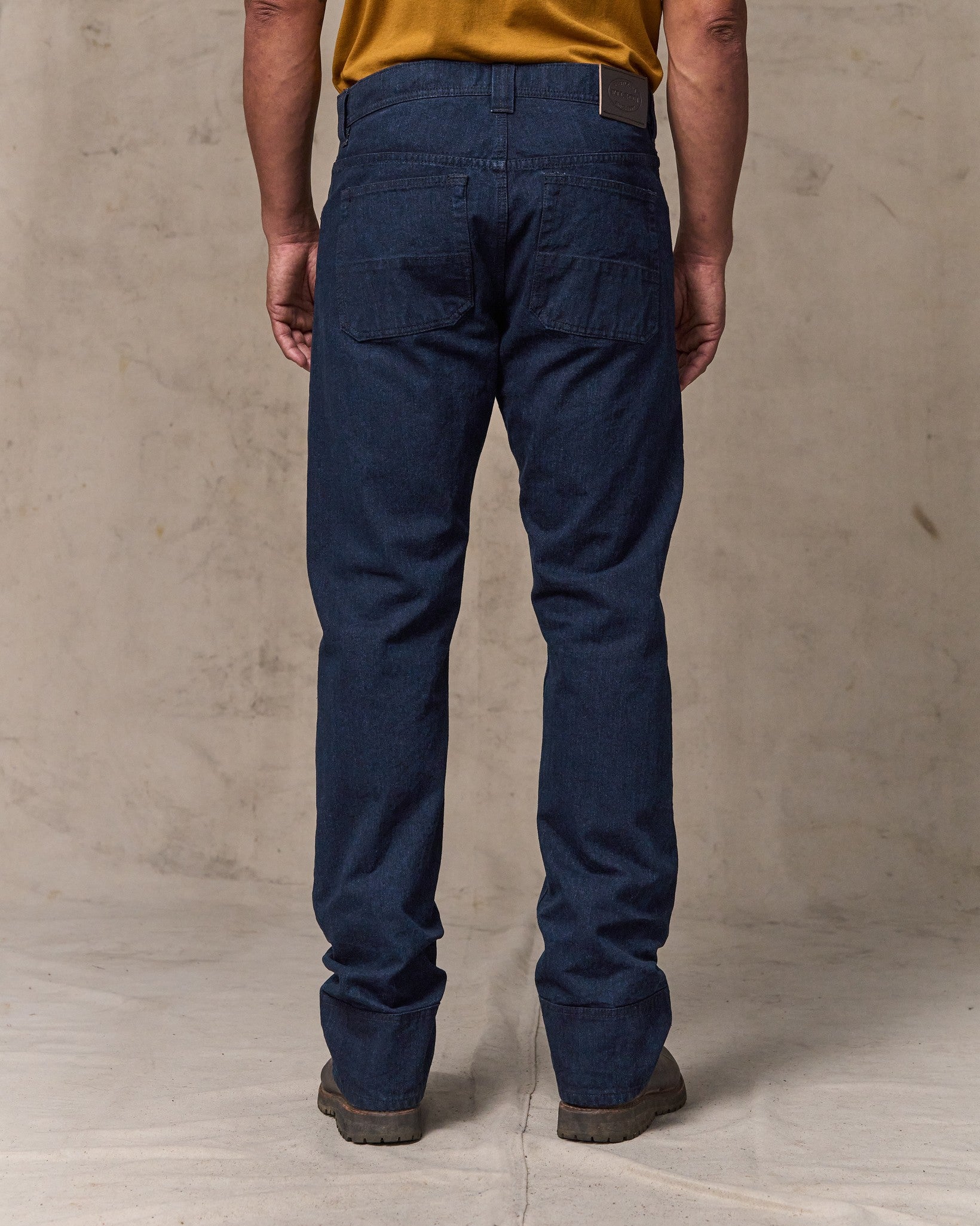 Dry Tin Cloth 5-pocket Pants - Indigo - Image 2