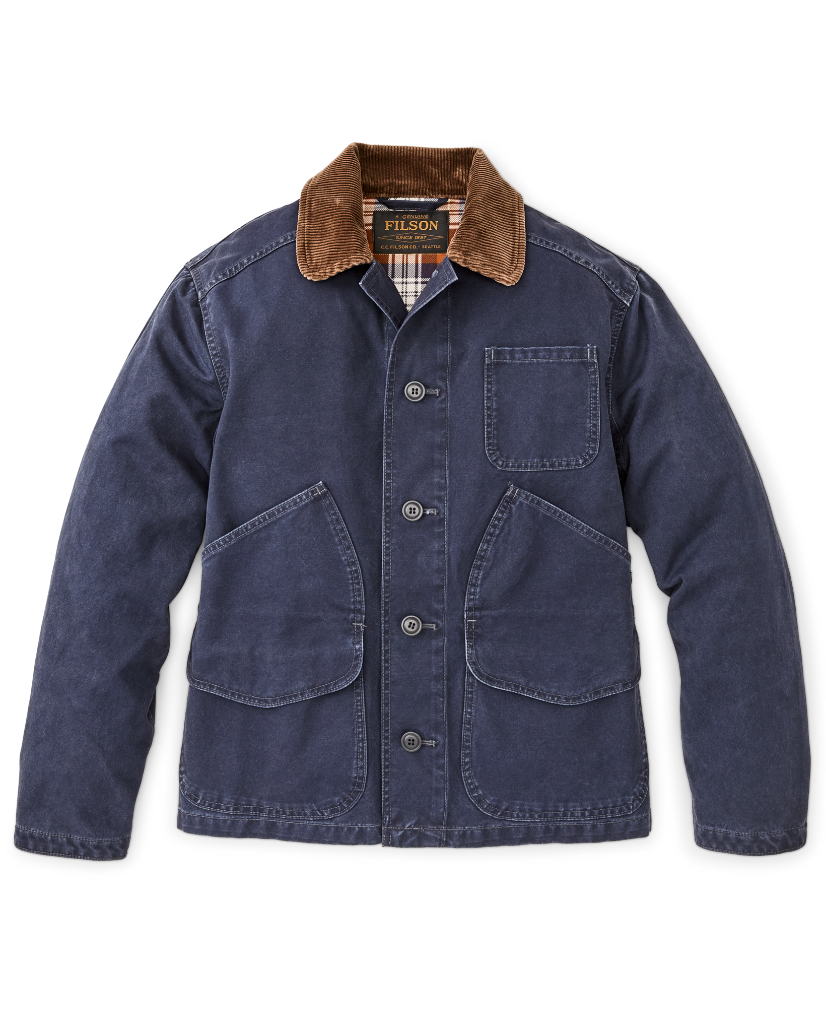 Canvas Outfitter Jacket - Blue Mussel - Image 5