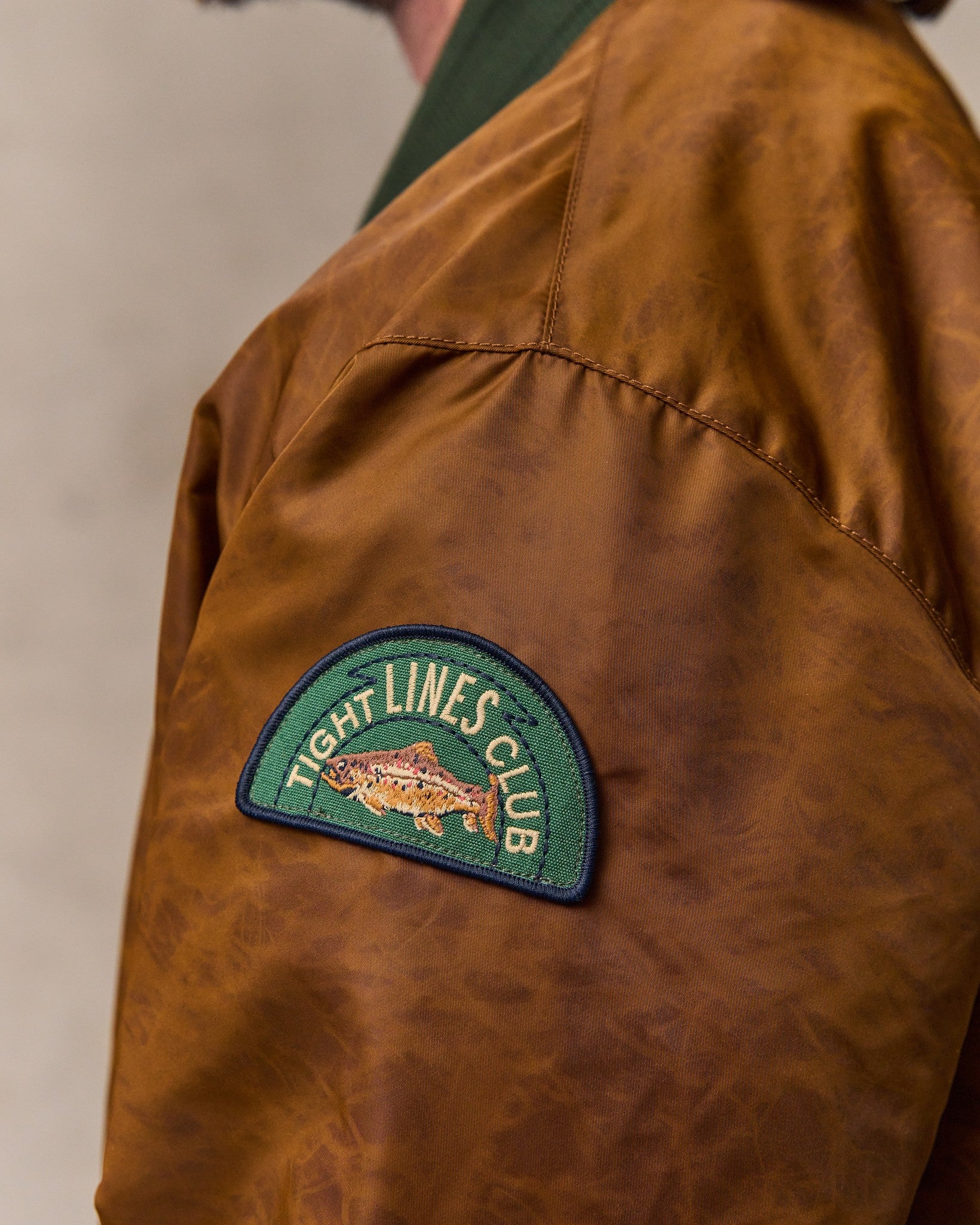 Embroidered Montlake Jacket - Whiskey - Image 6