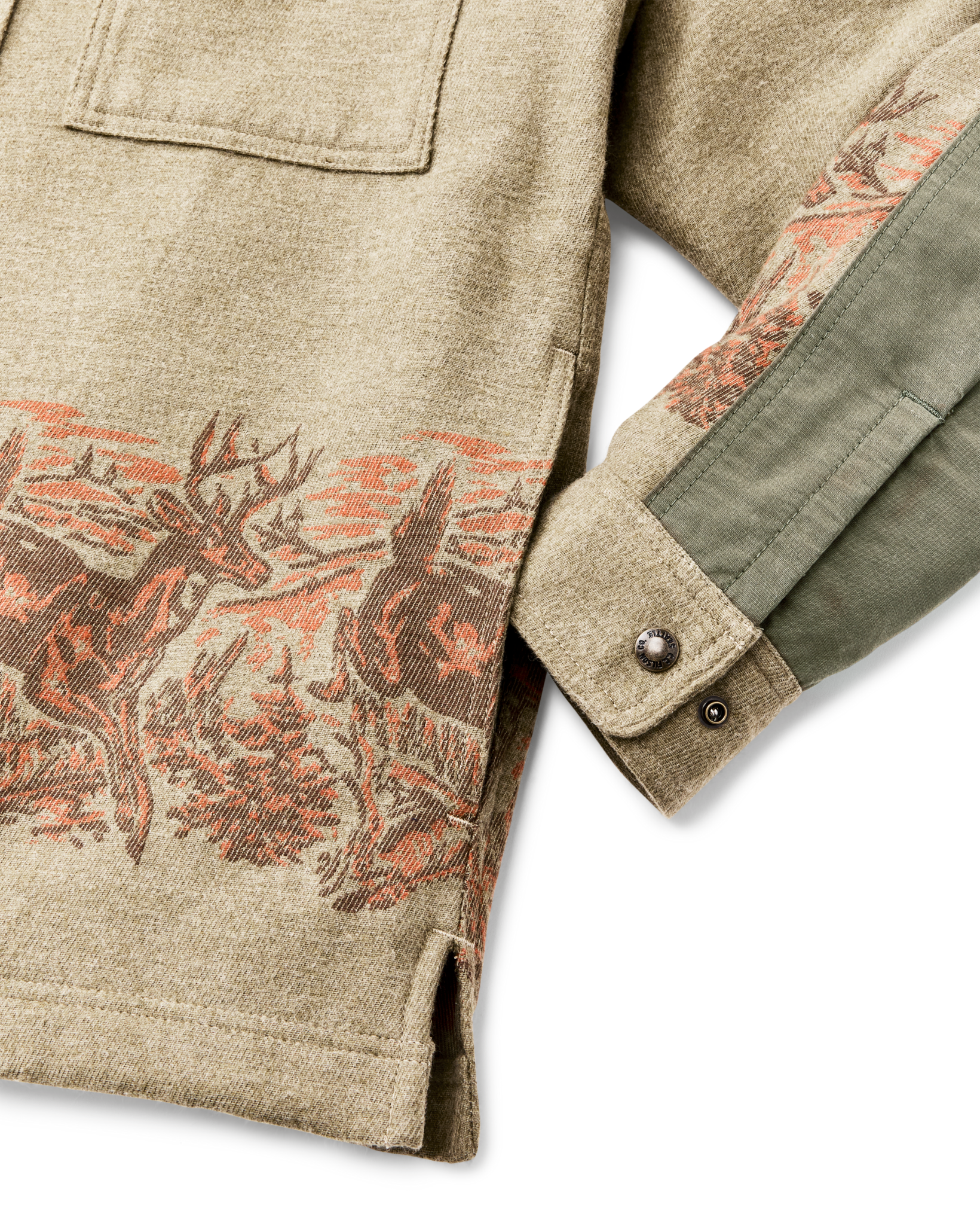 Colchuck Forester Jac-shirt - Sage Heather - Image 10