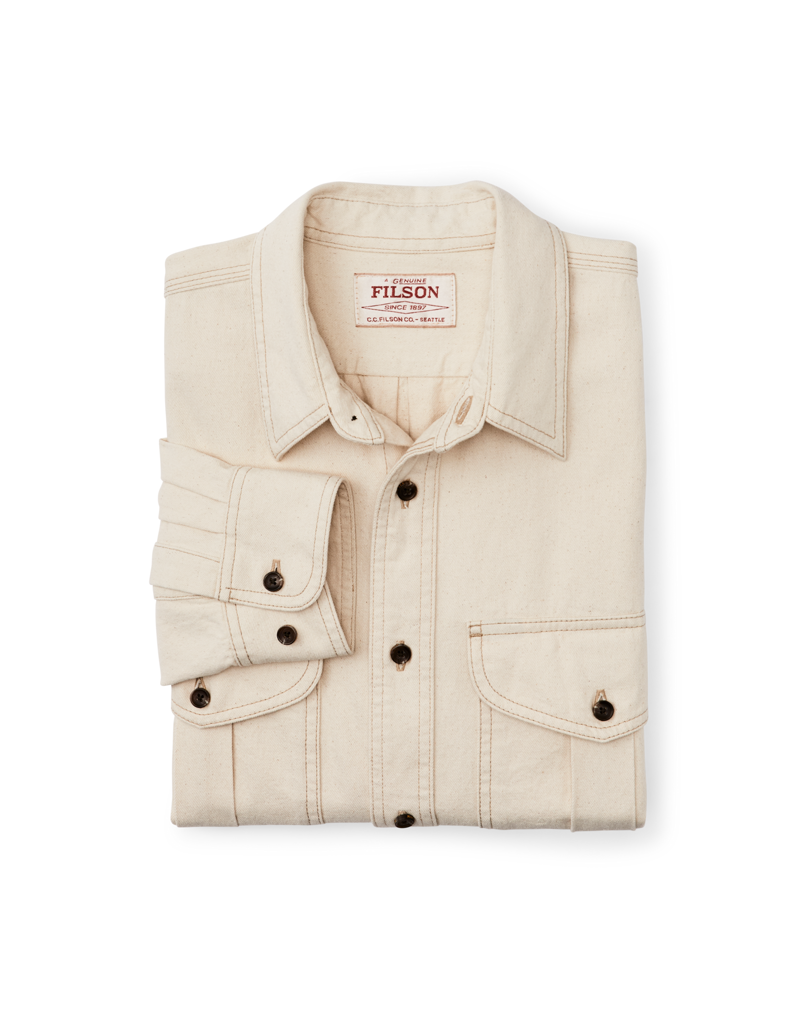 Natural Twill Guide Shirt - Natural Seed - Image 3