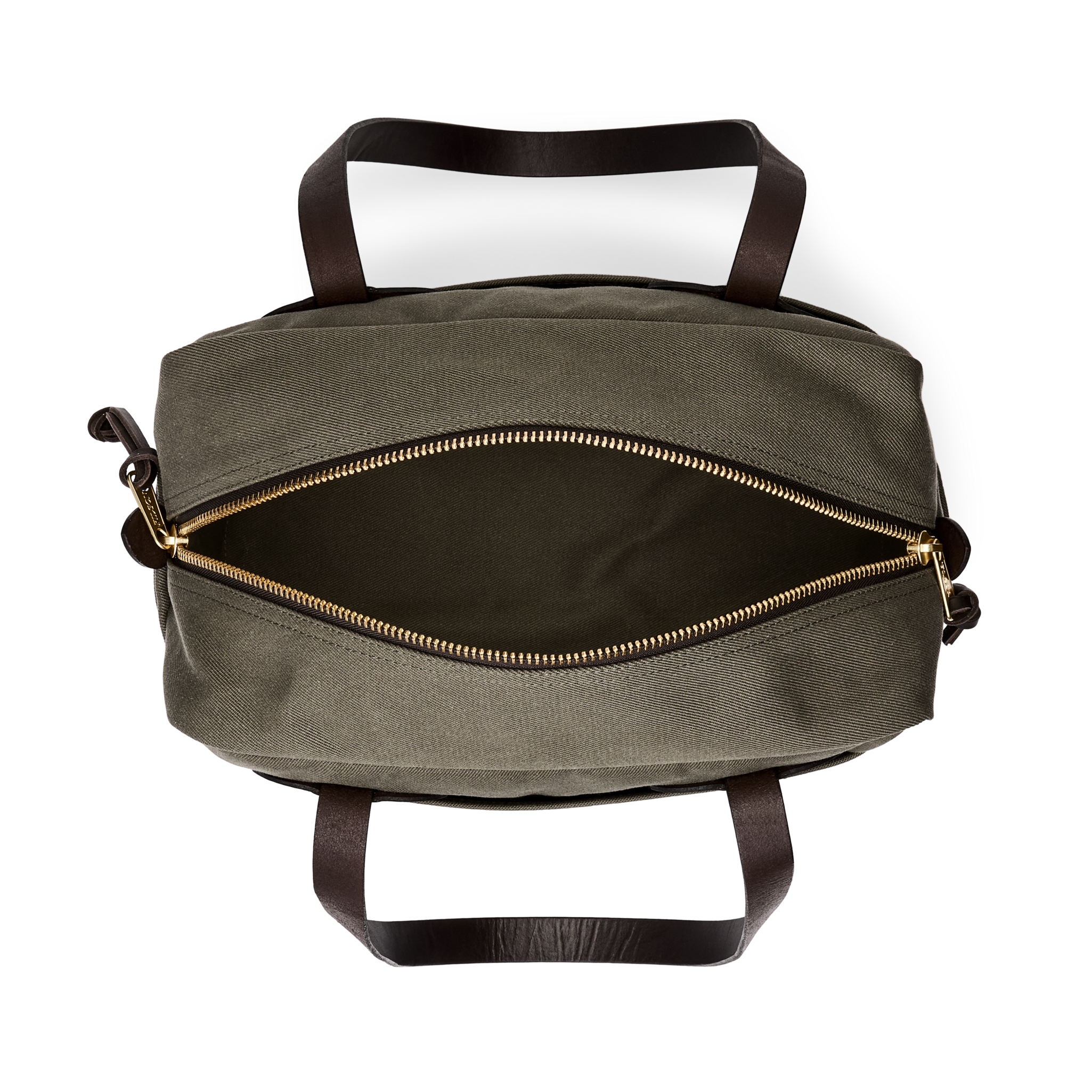 Rugged Twill Zipper Tote Bag - Otter Green - Image 6