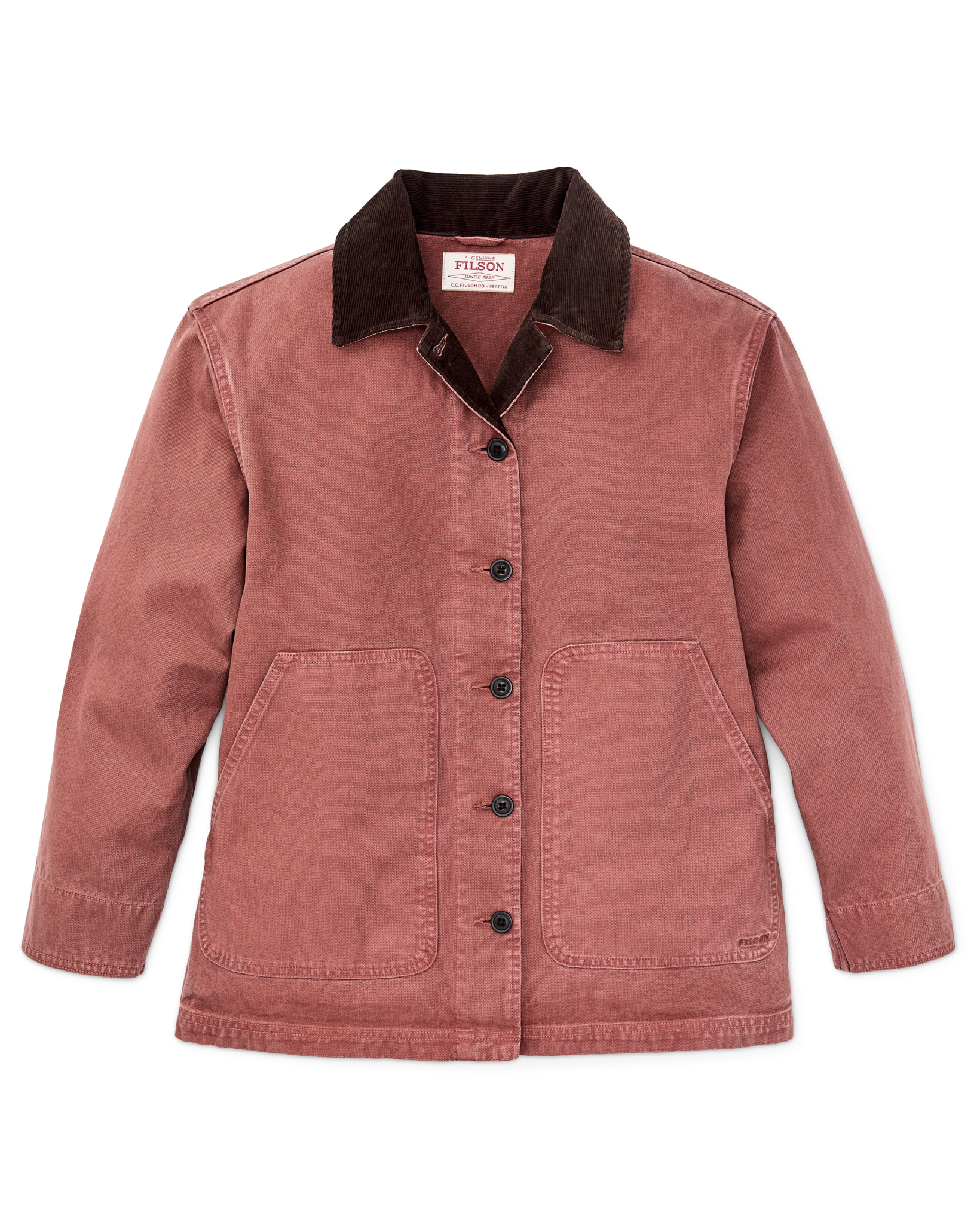 Women's Canvas Barn Coat - Mahogany - Image 5