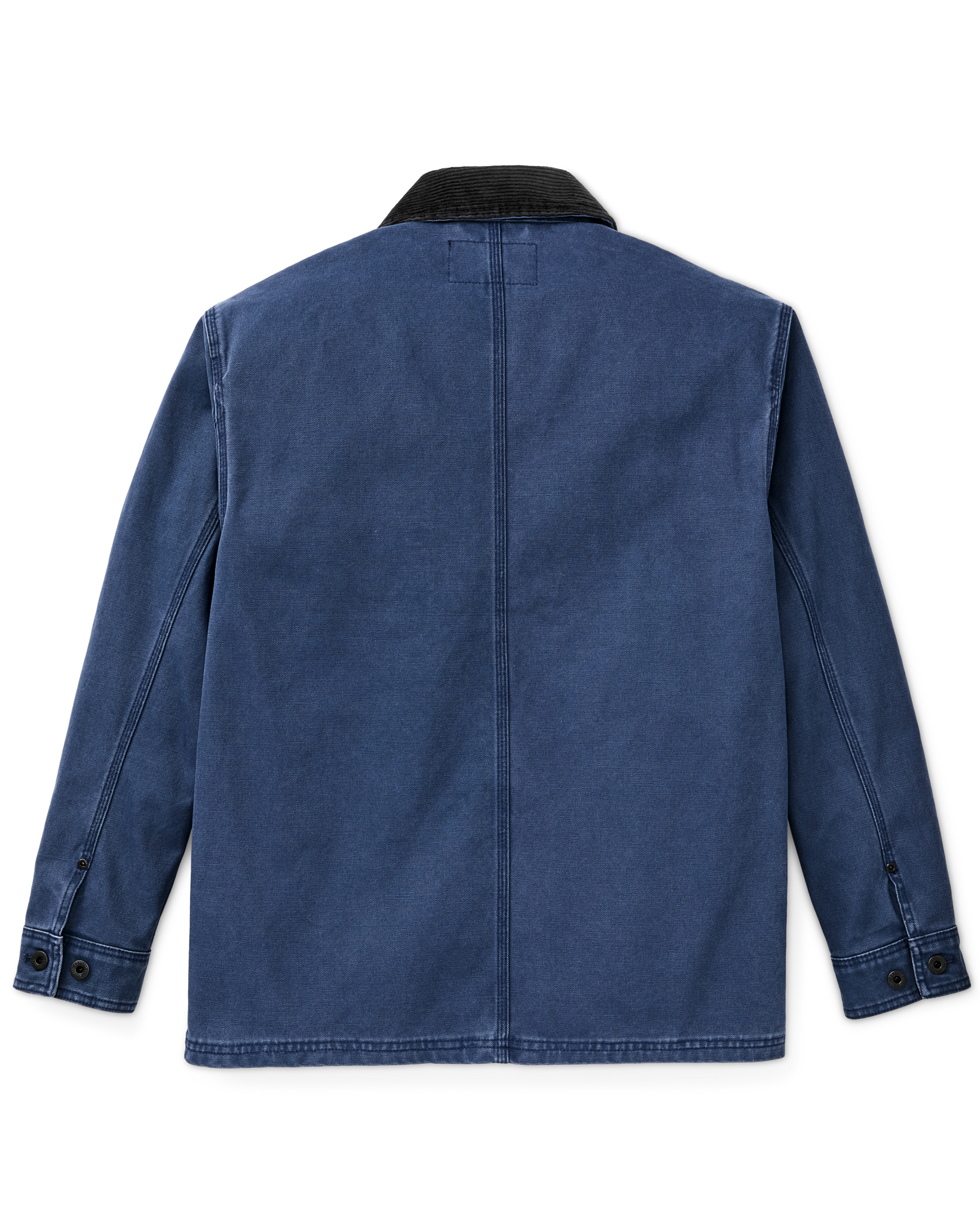 Rustic Canvas Barn Coat - Indigo - Image 3