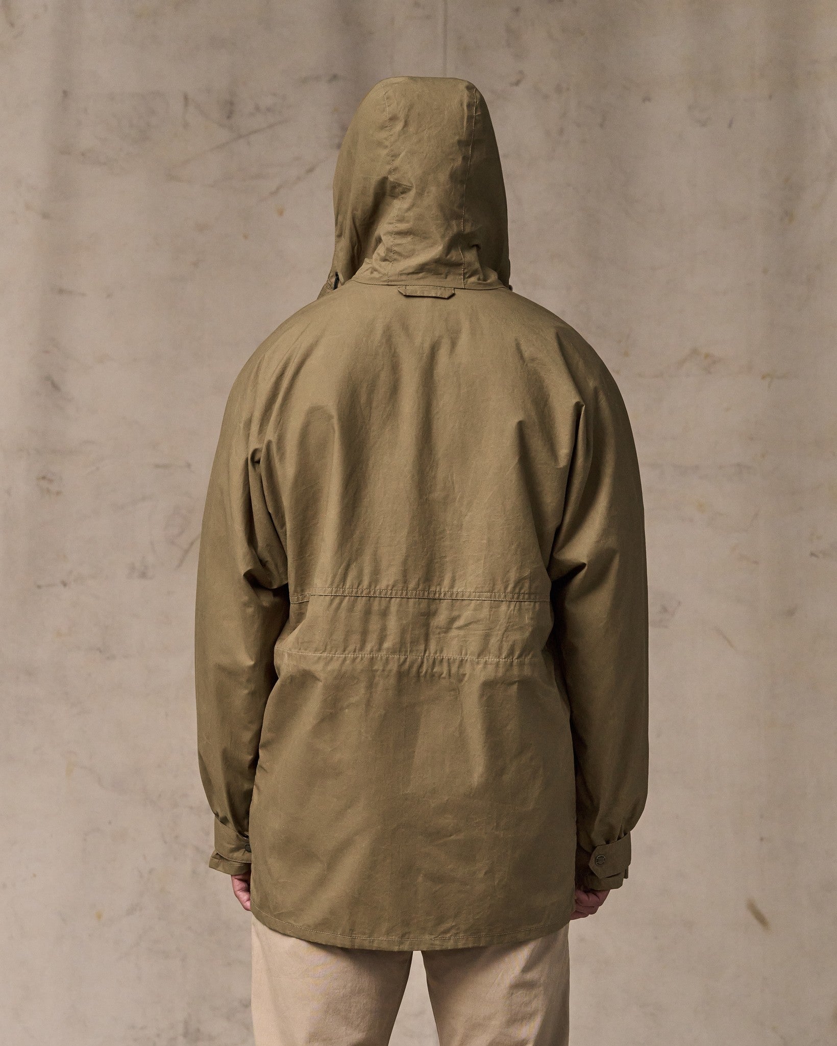 Dry Wax Omak Coat - Dark Beige - Image 5